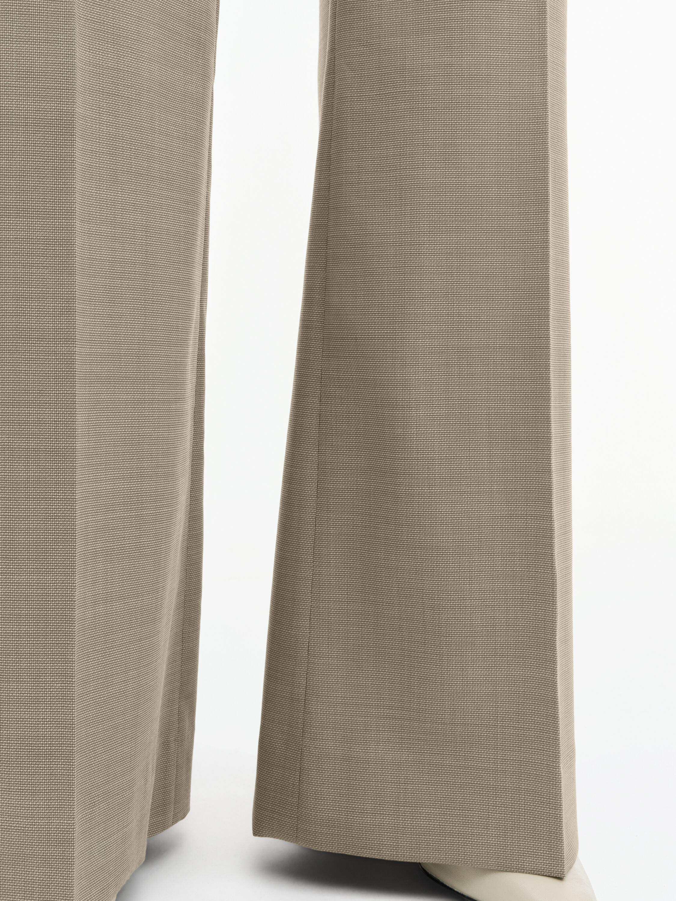 Hedvi Flared Wool Trousers