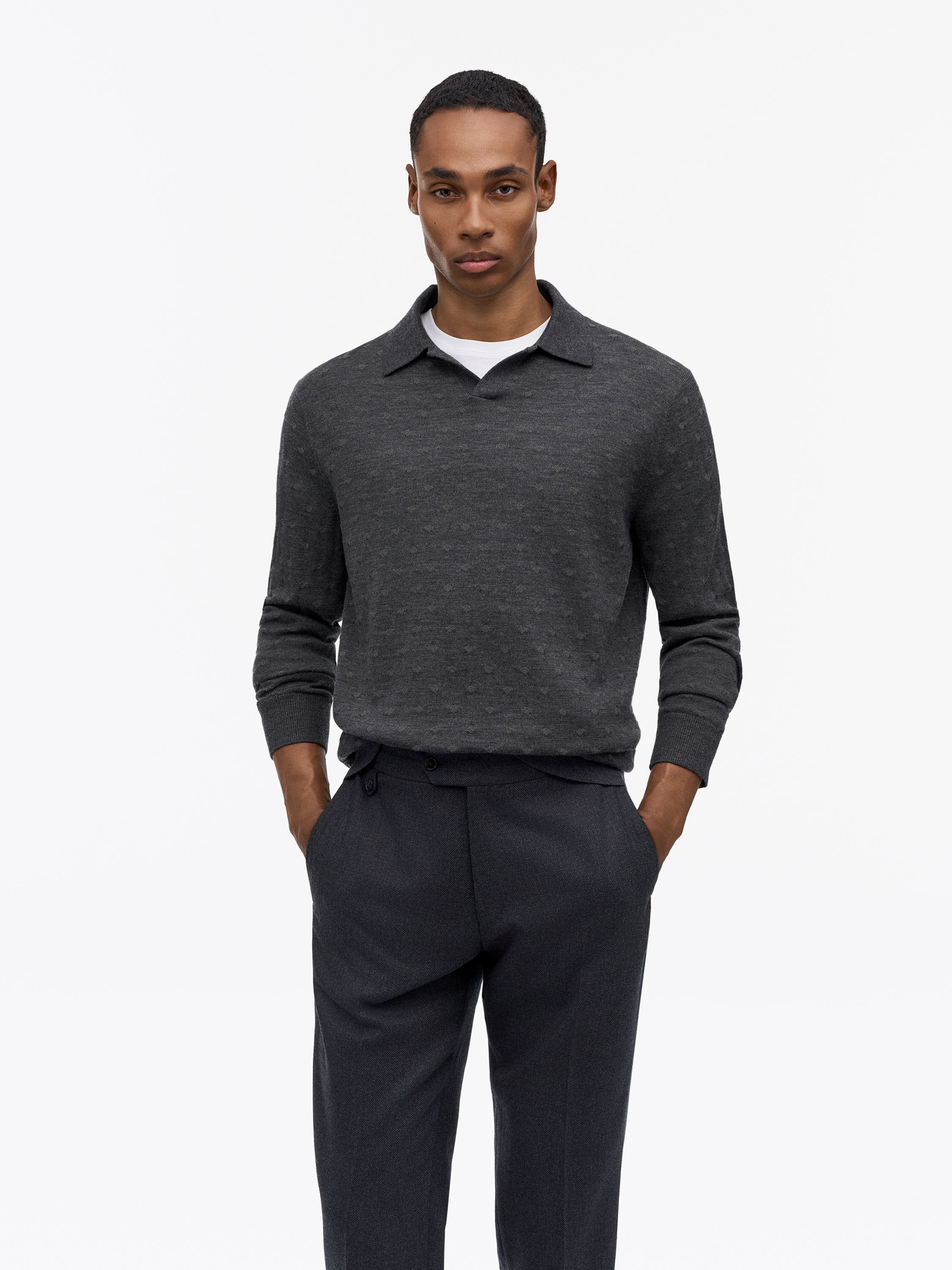 Eoin RWS Merino Dot Pullover