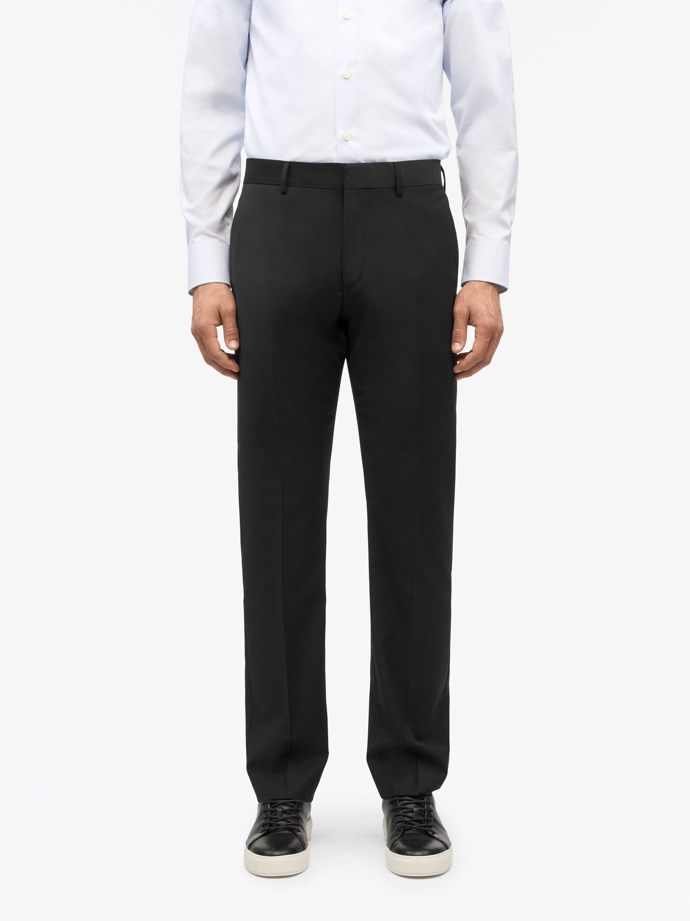 Tenses Wool Blend Trousers