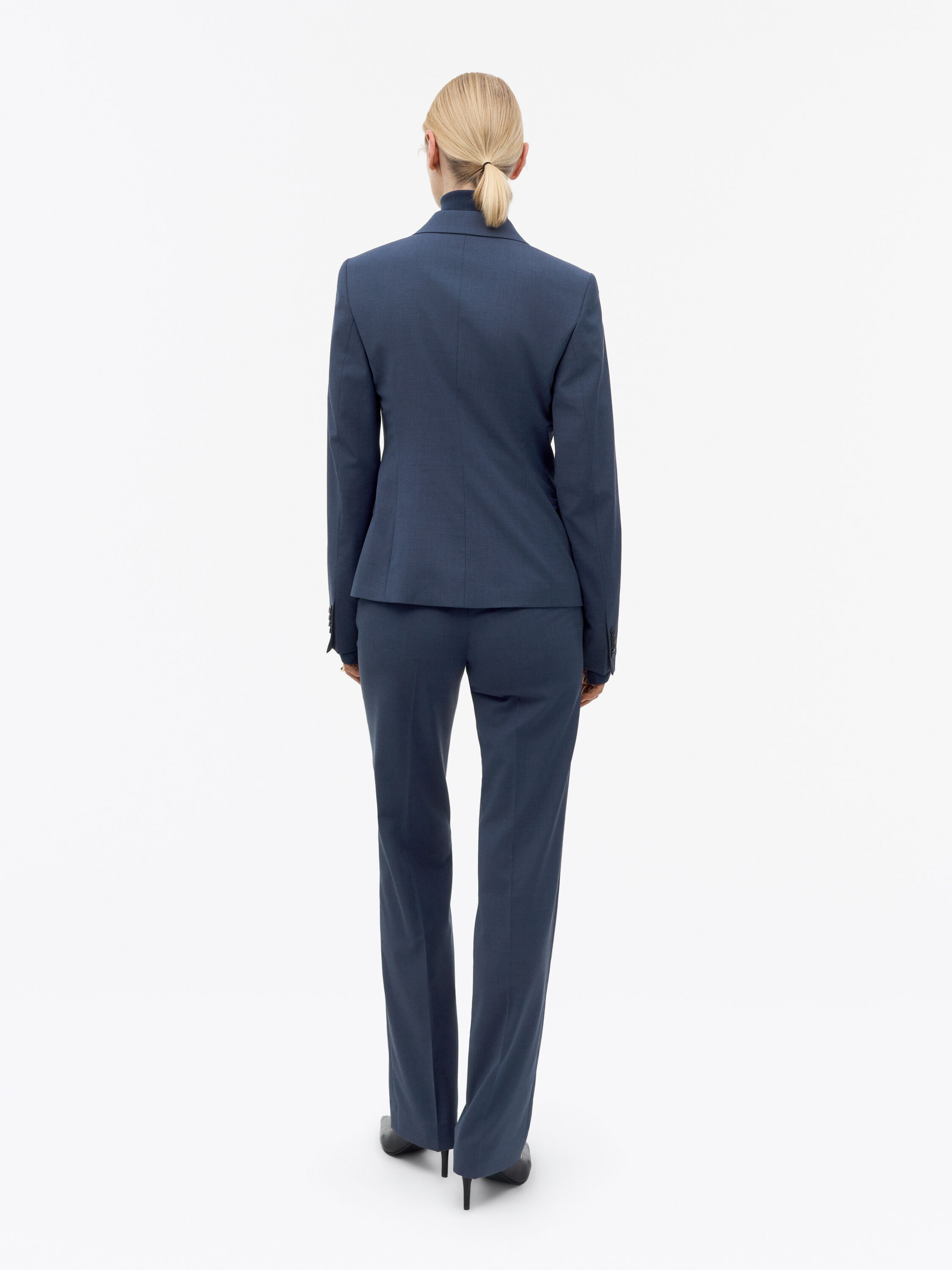 Nancy Blue Wool Suit