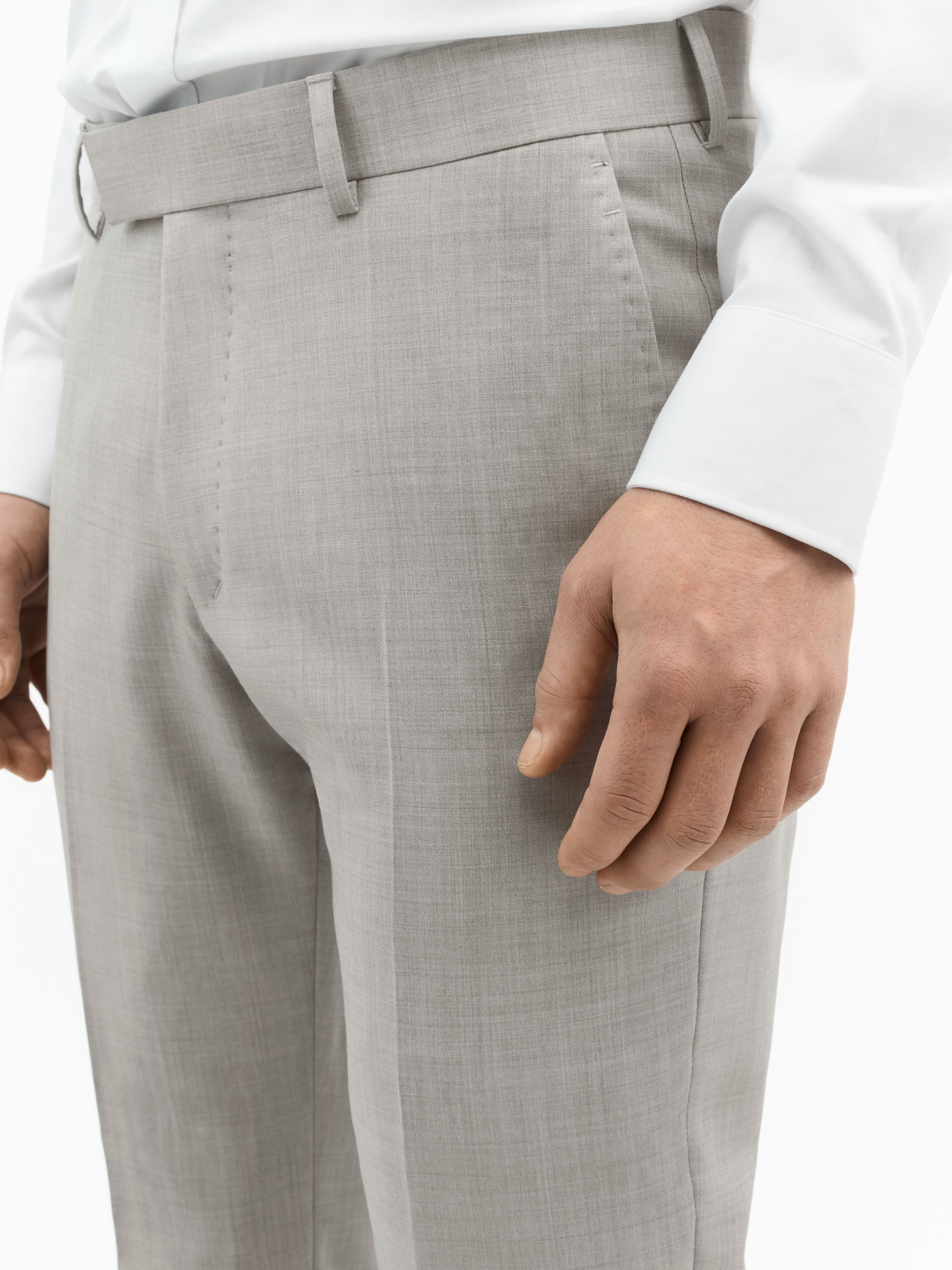 Tenuta RWS Slim-Straight Wool Trousers