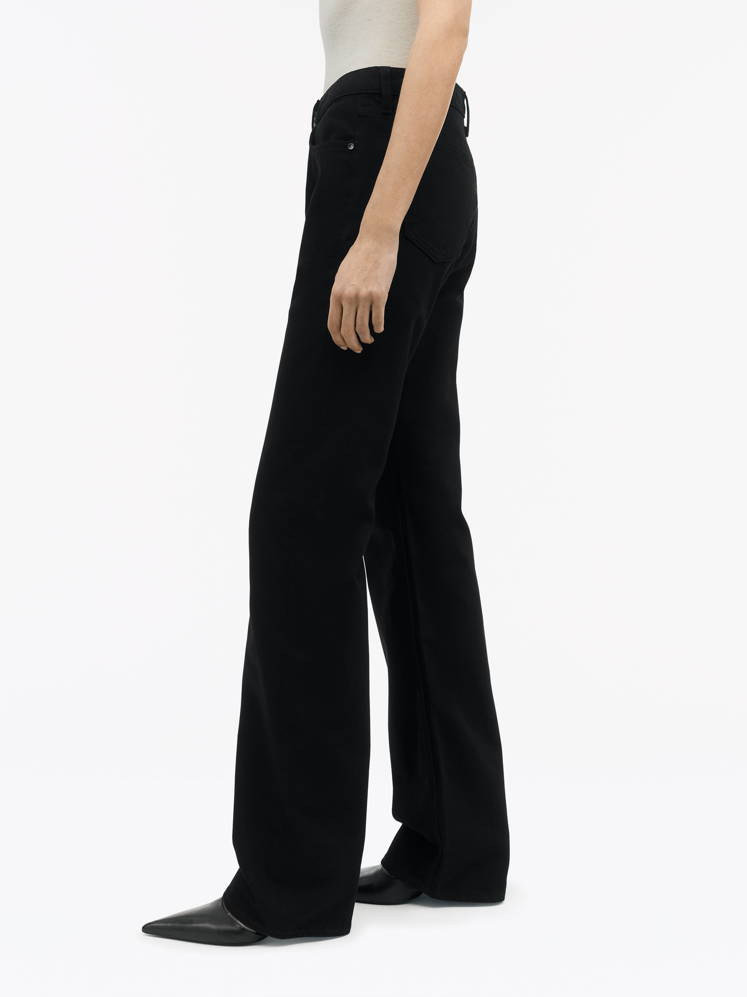 Evee Regular Straight Cotton Jeans