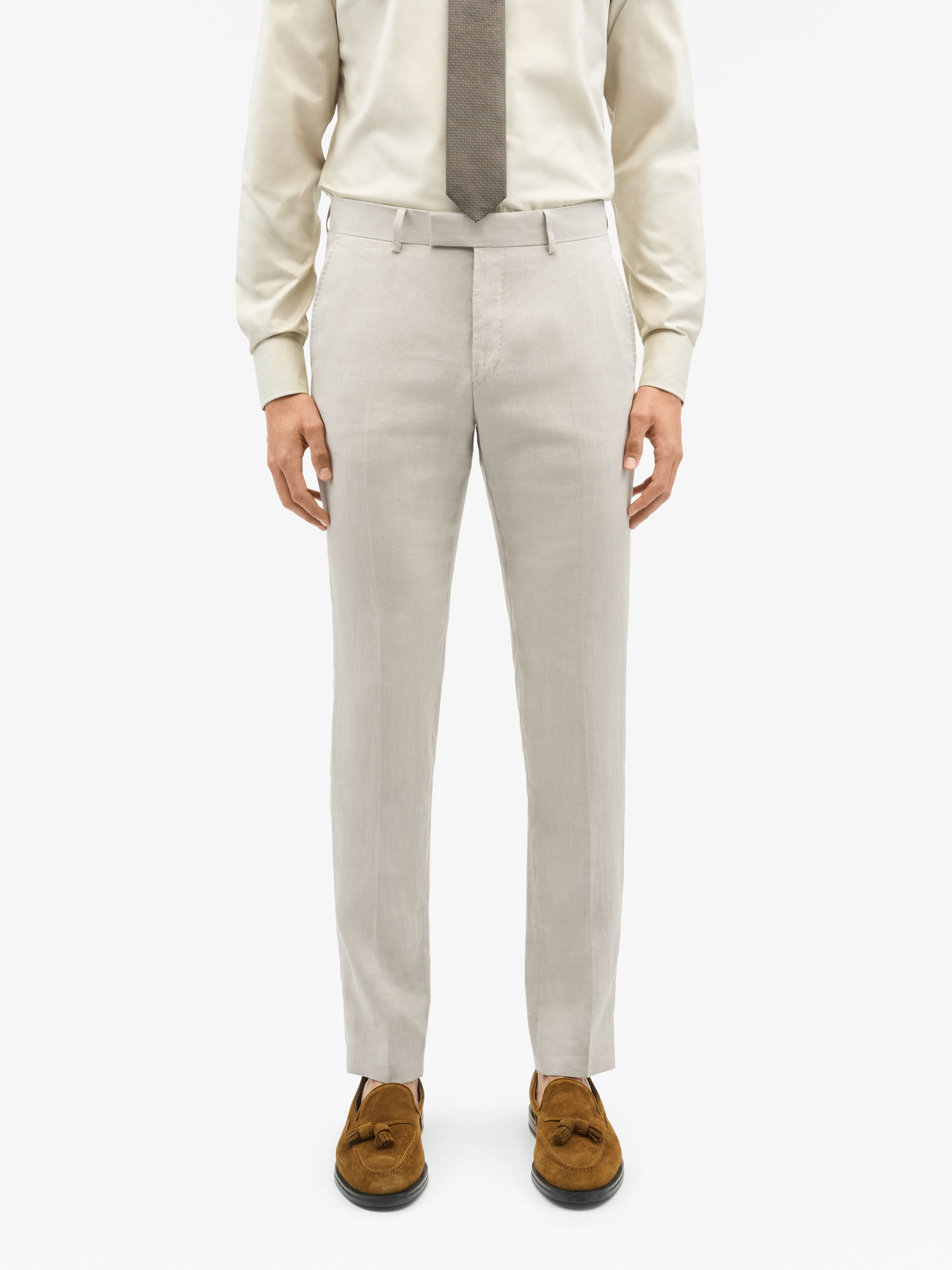 Tenuta Slim-Fit Linen Trousers