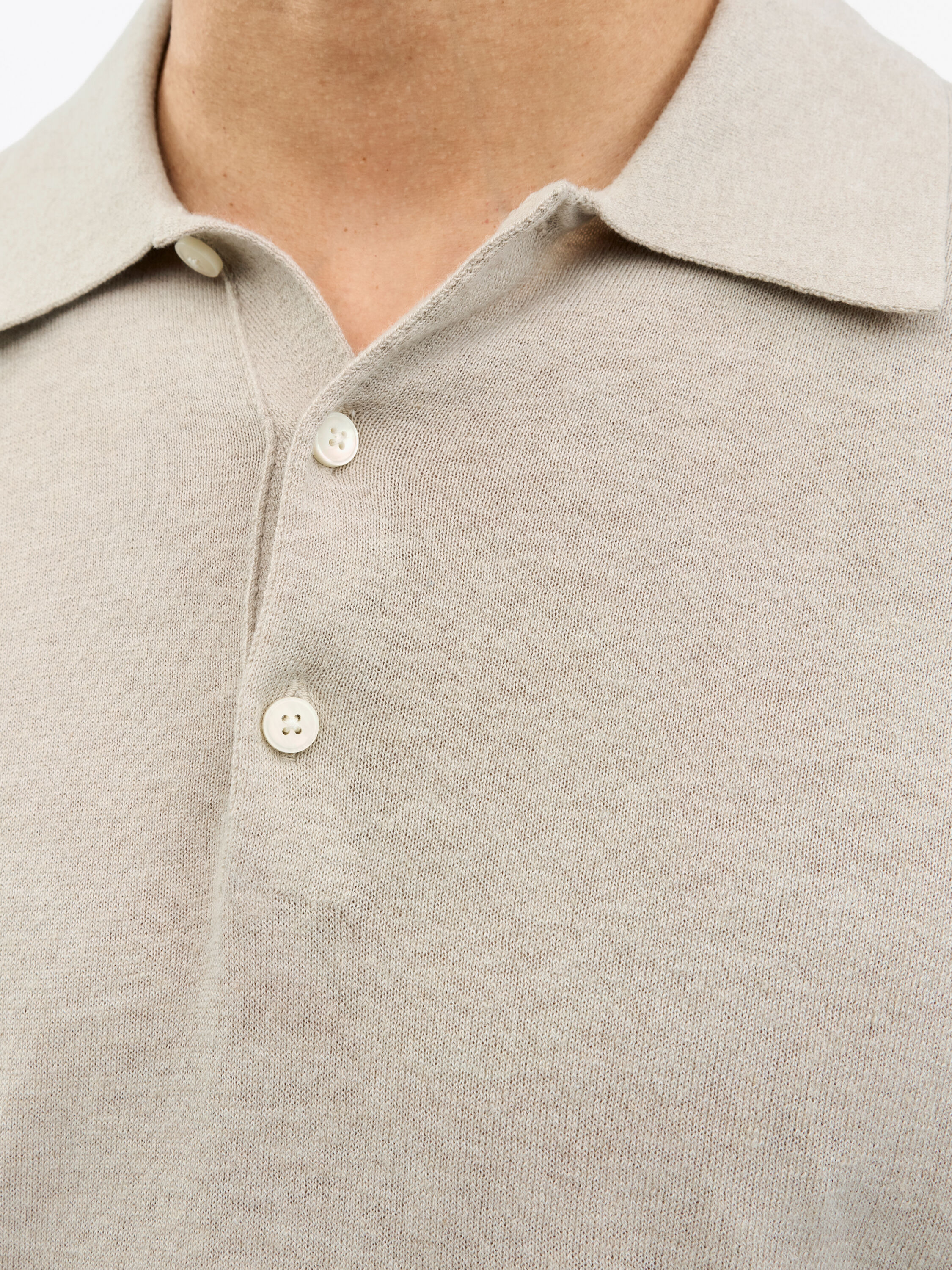 Erros Cotton-Linen Polo Shirt