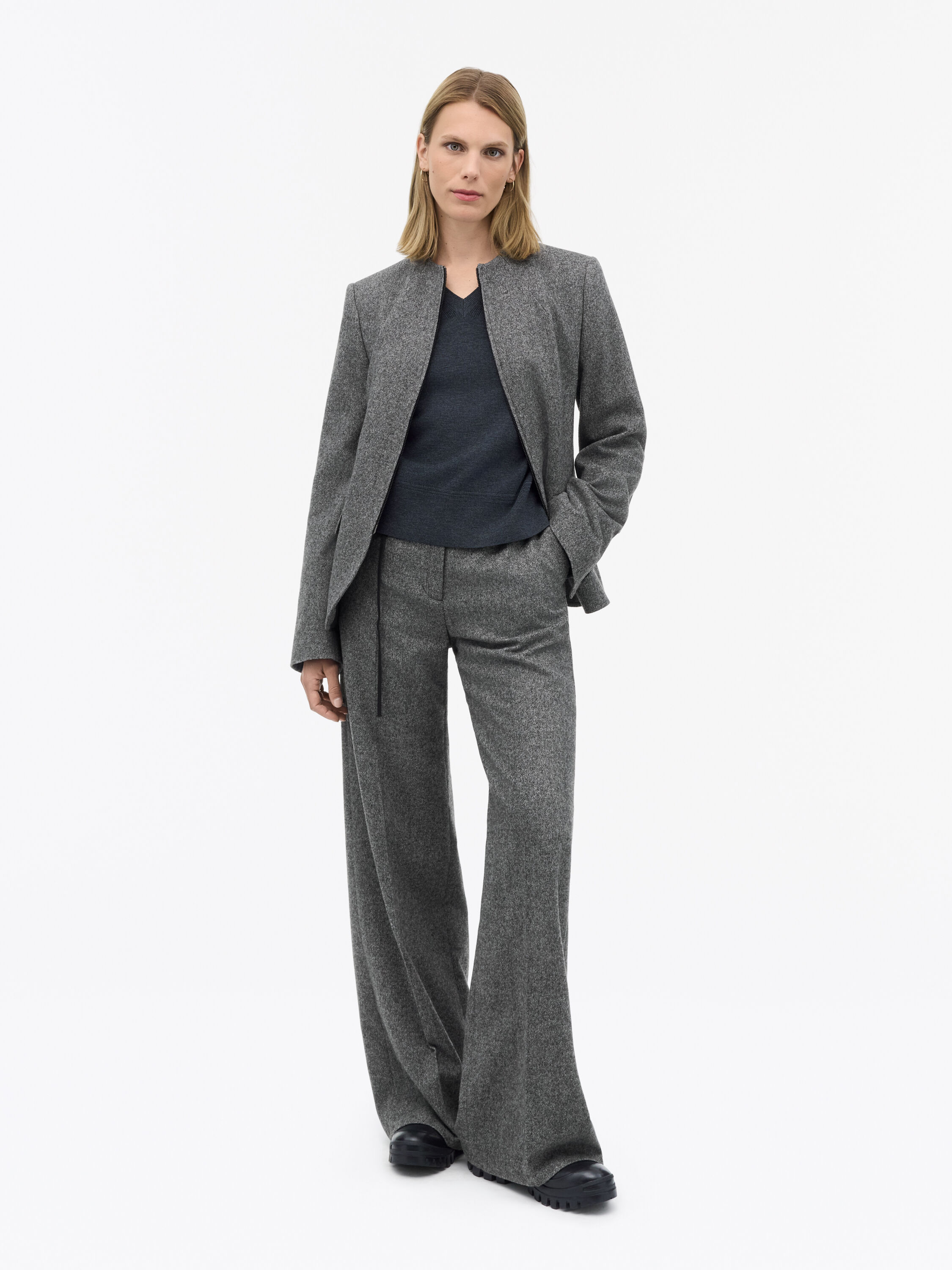 Ellis Brushed Wool Trousers