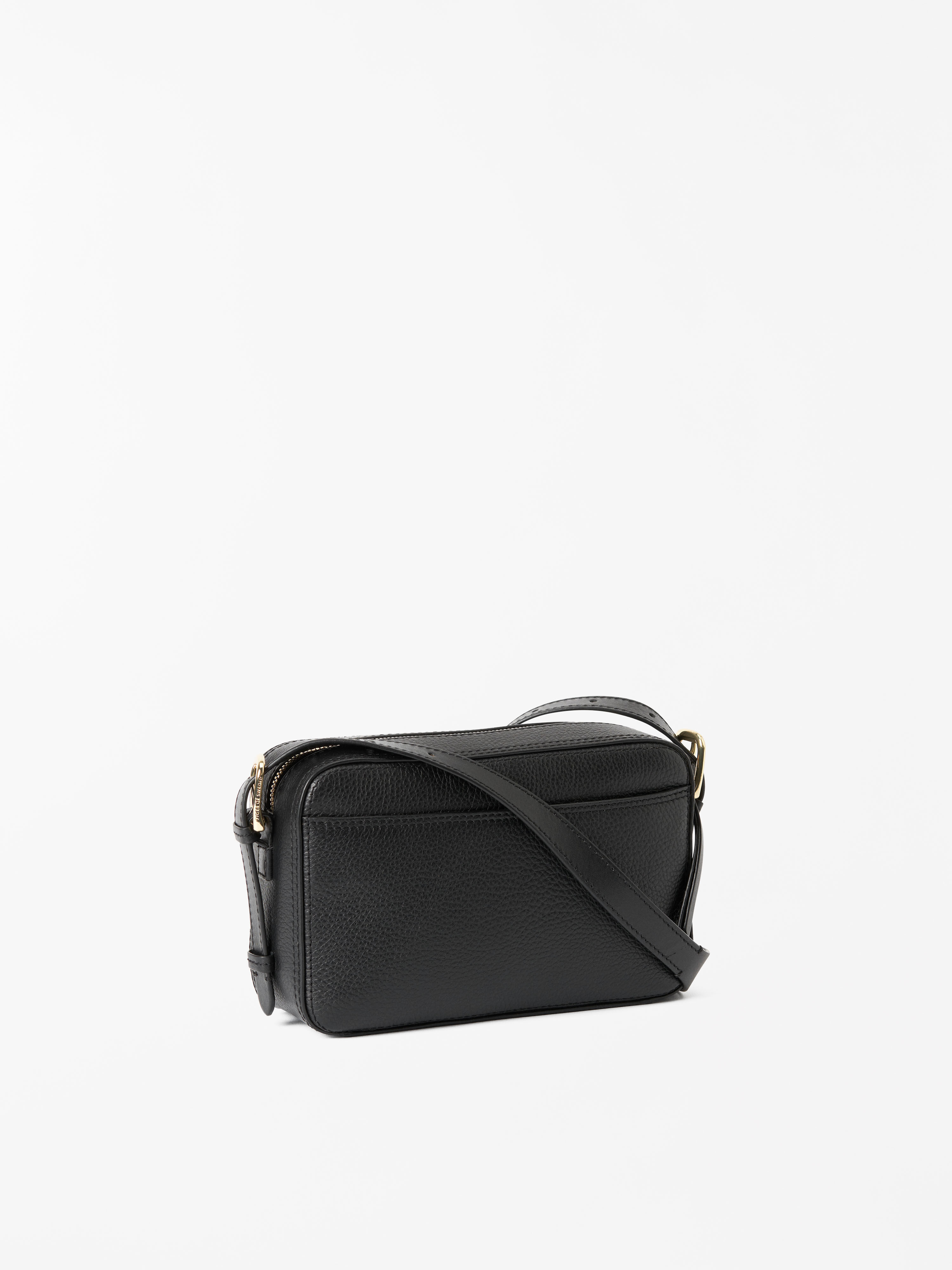 Crossbody cow gold detail leather Kiva Bag | Tiger Of Sweden