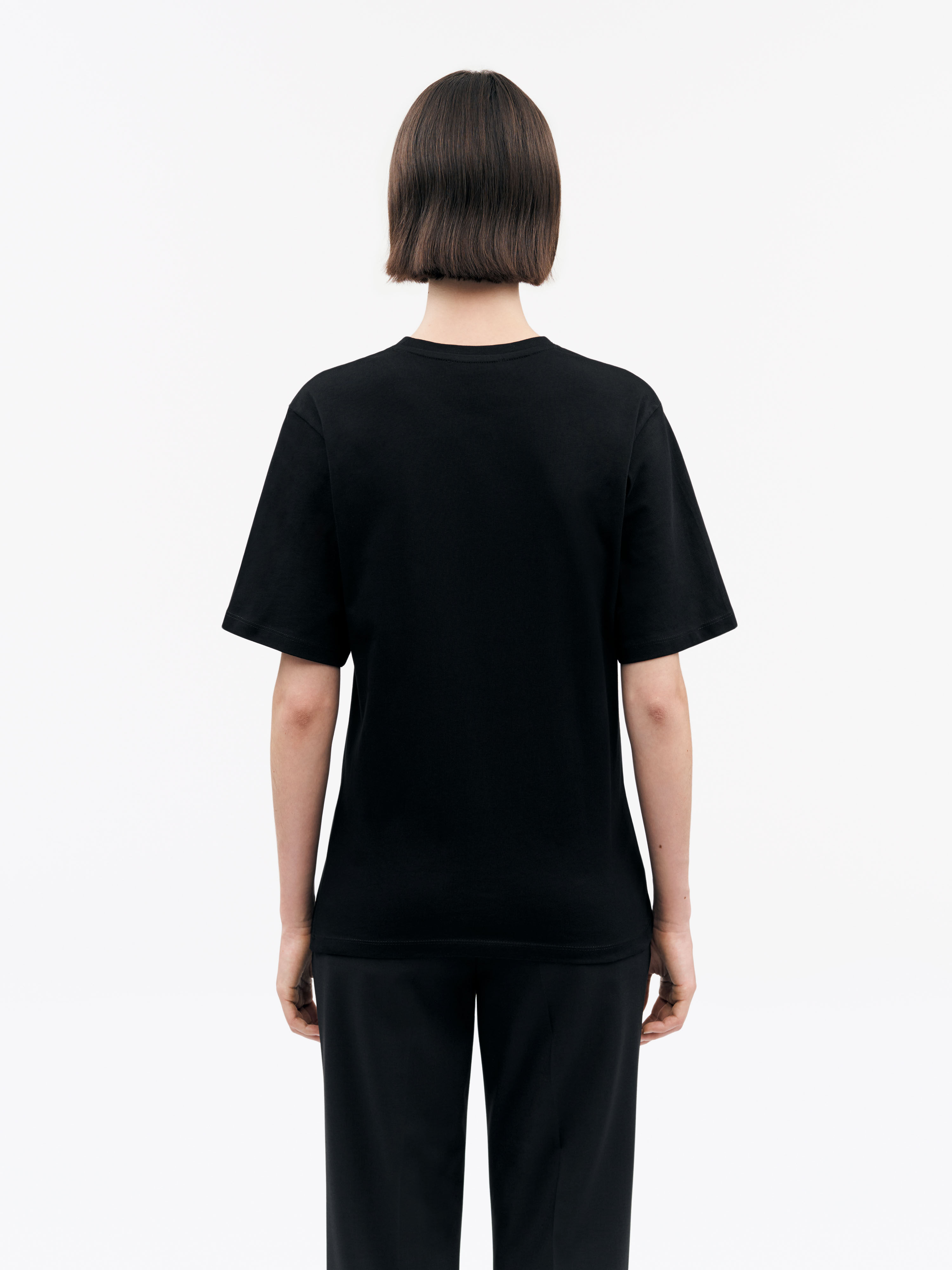 Lori Round-Neck Cotton T-Shirt