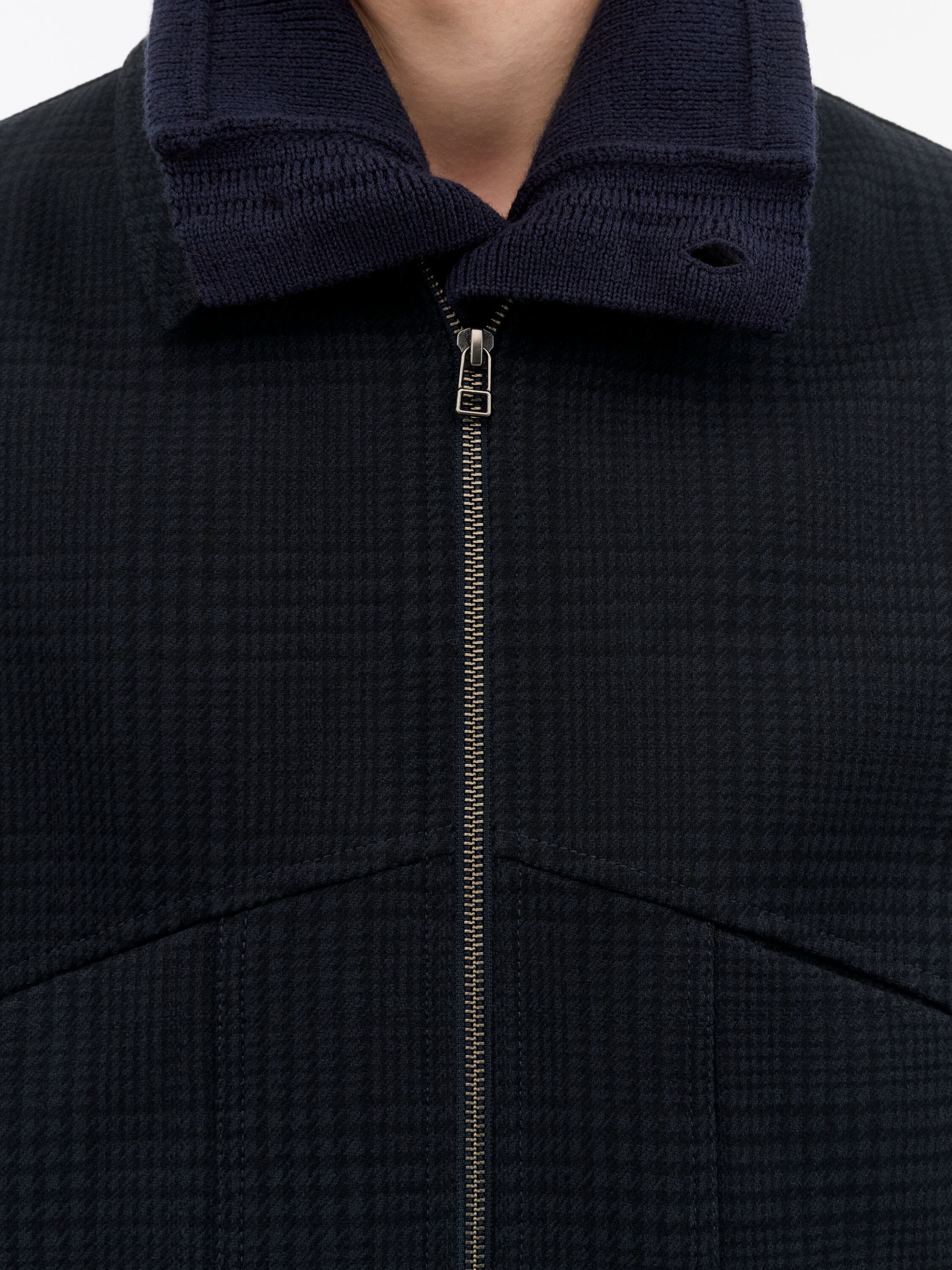 Eeven Wool Check Jacket