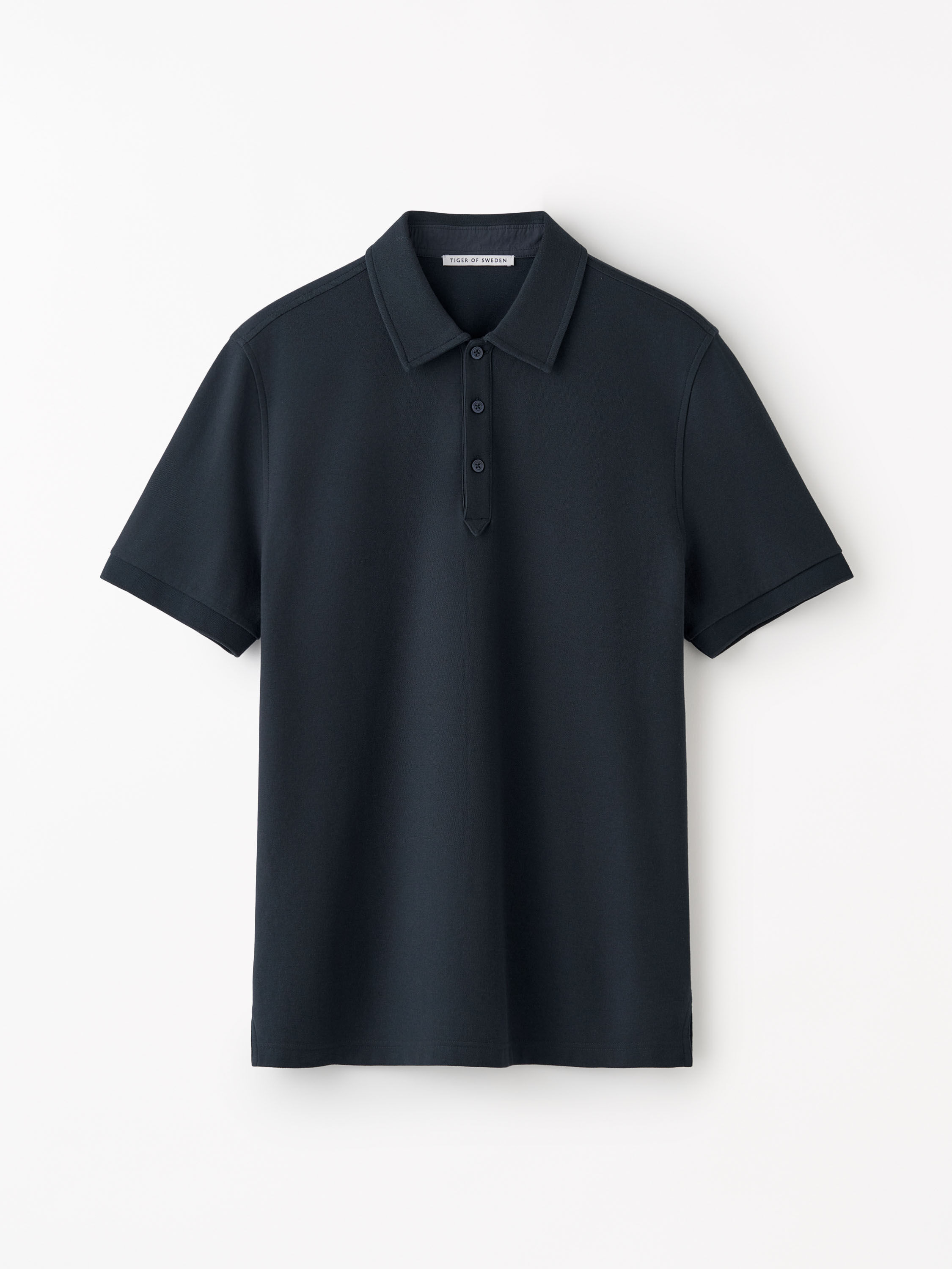 Alvar Brushed Cotton Polo