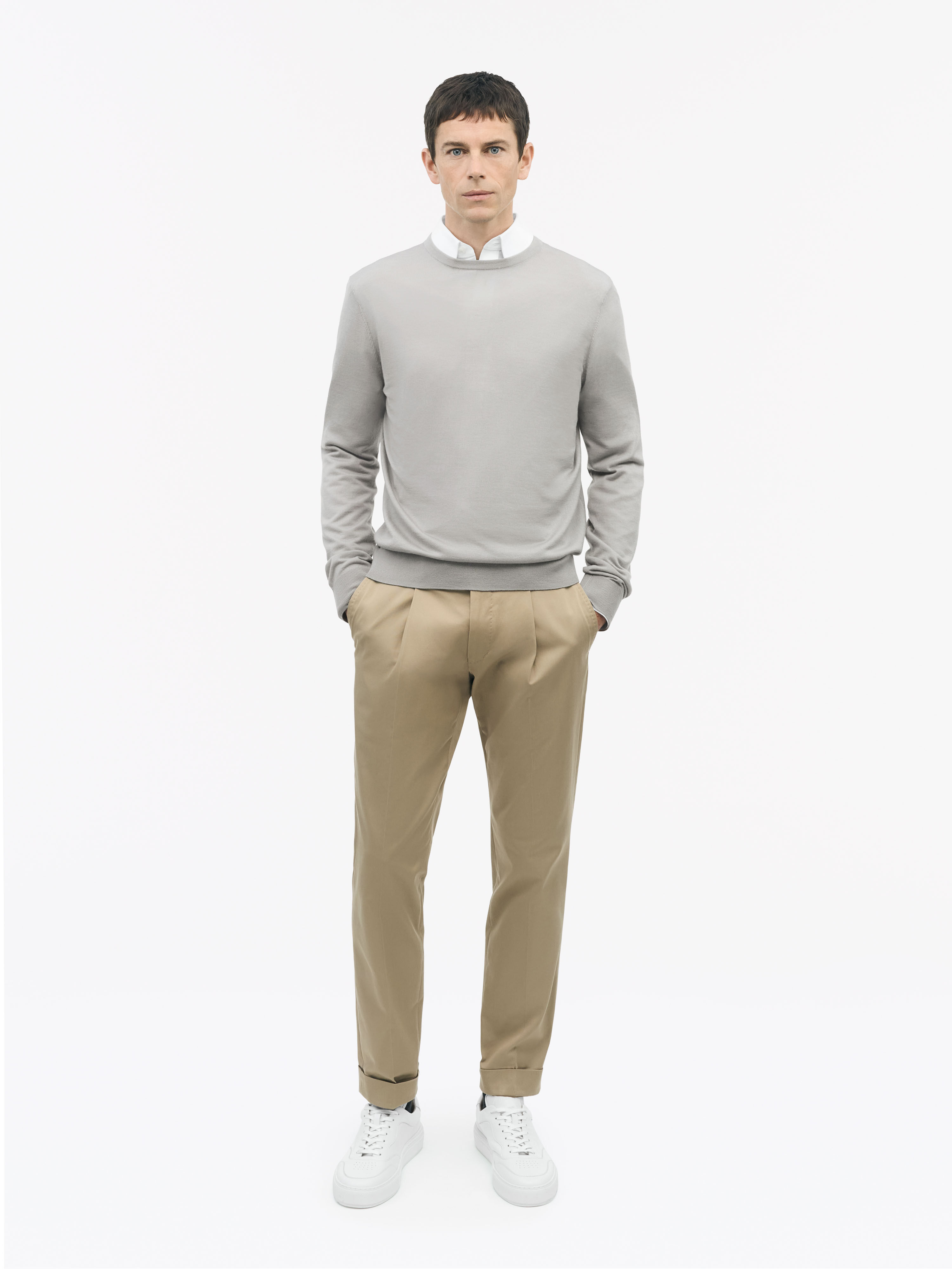 Connor Wool Crew-neck Sweater