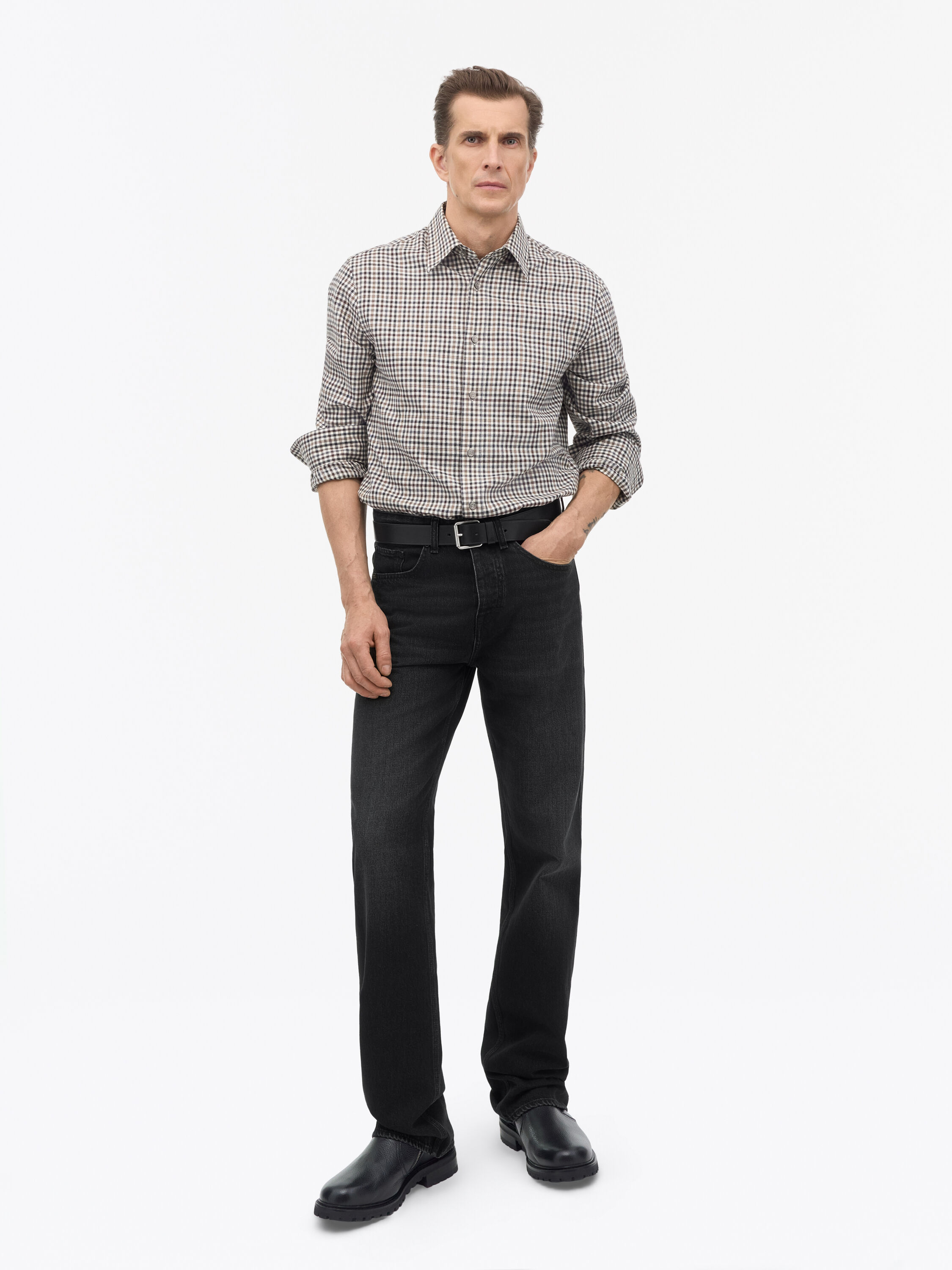 Dash Smoke High Rise Jeans