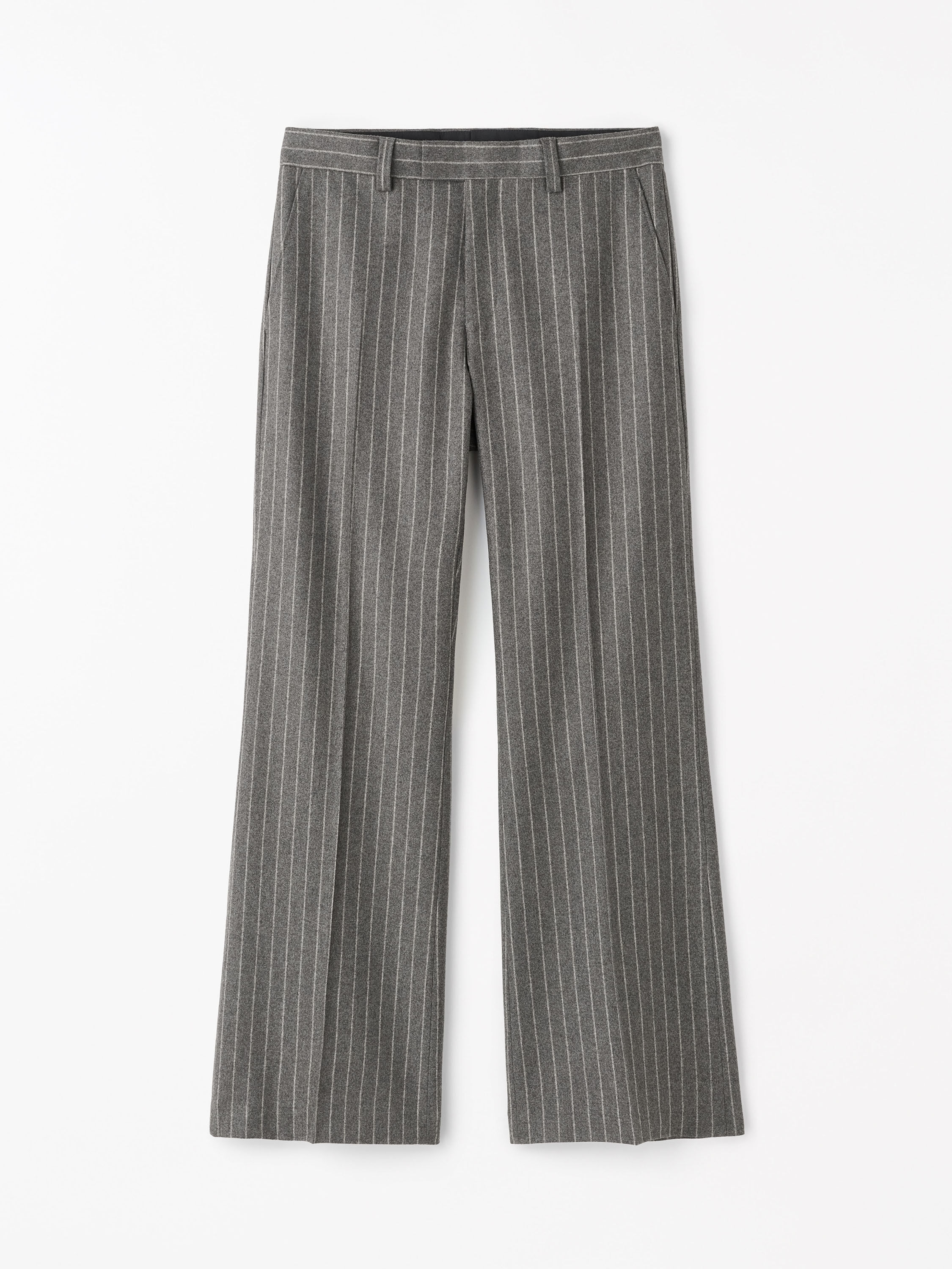 Tyler Pinstripe Wool Trousers