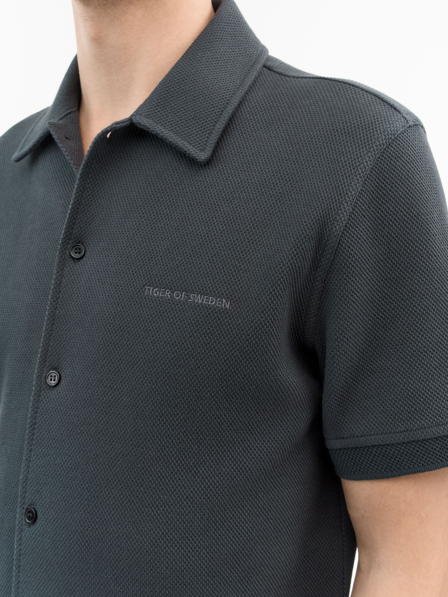 Saint Cotton Piqué Polo Shirt
