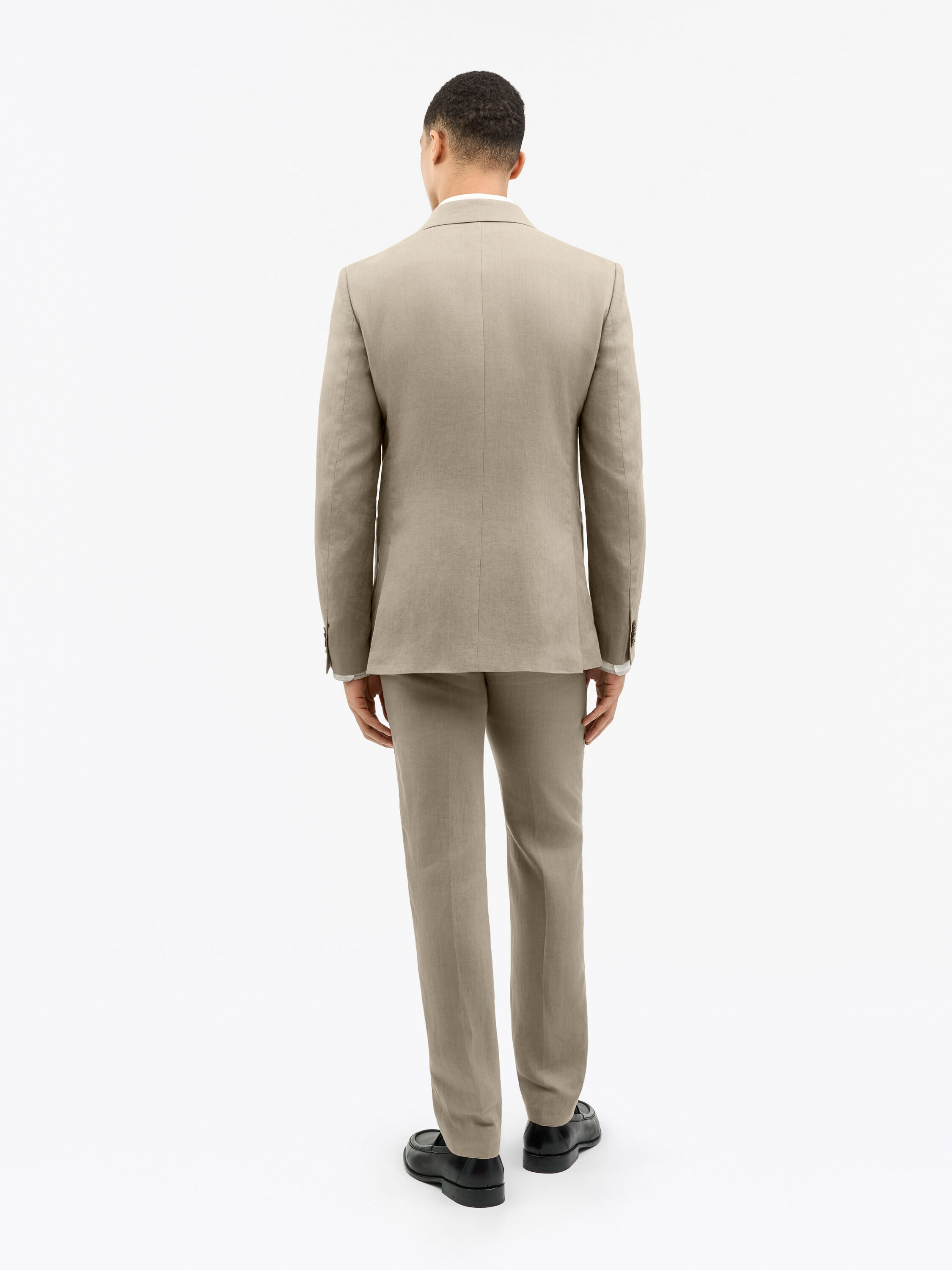 Joachim Light Brown Linen Suit