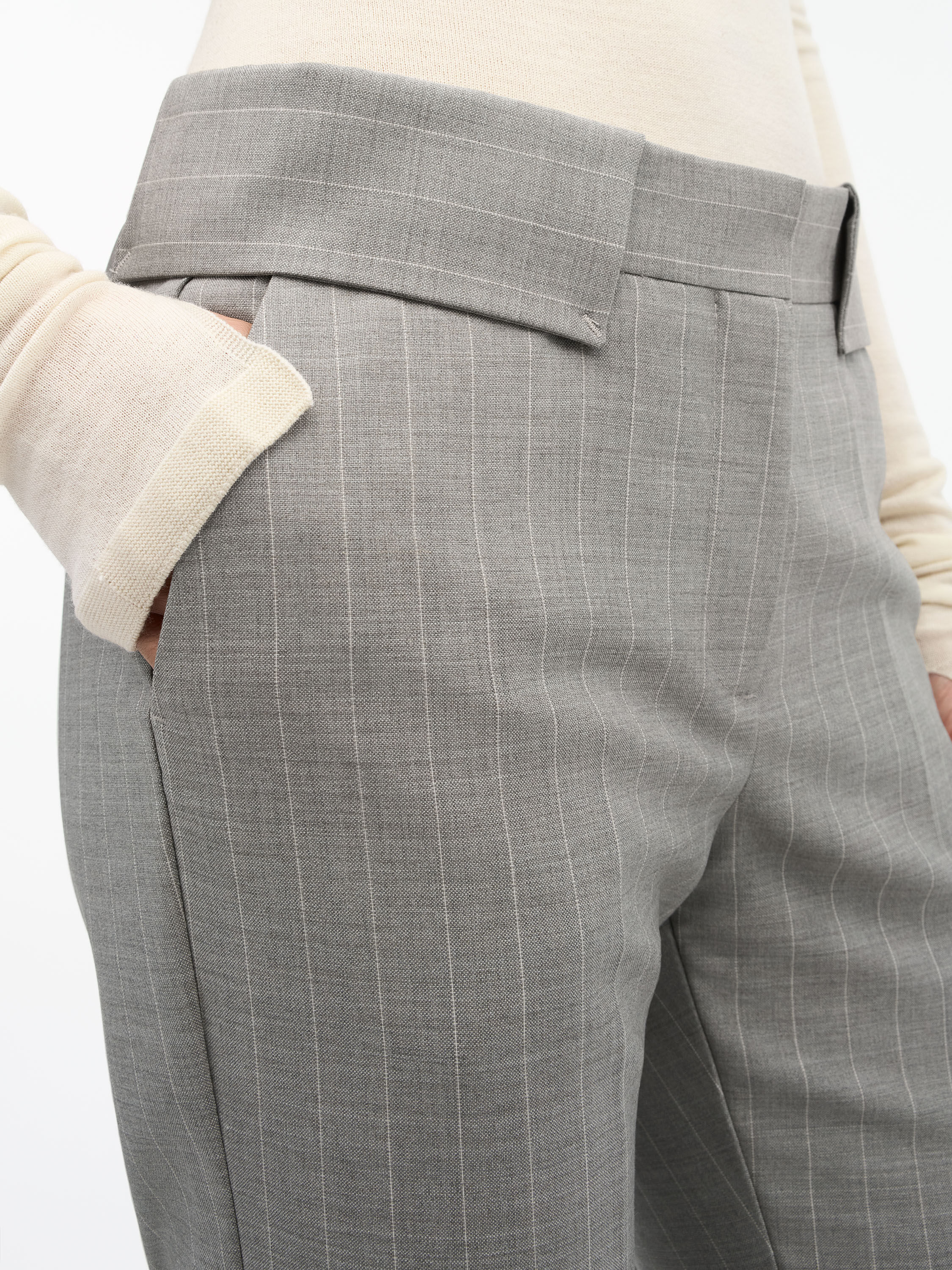 Juli Bootcut Wool Trousers