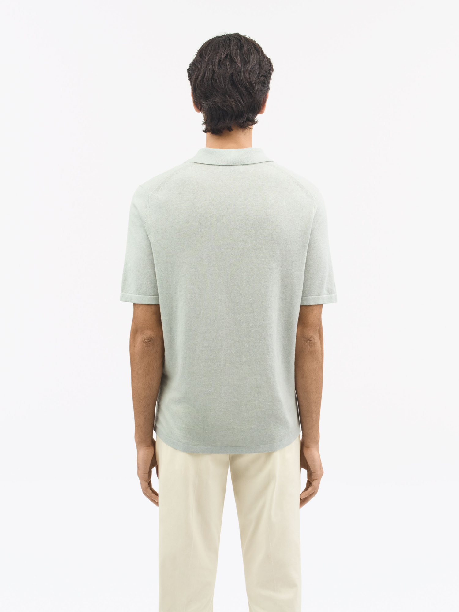 Erros Linen Polo Sweater