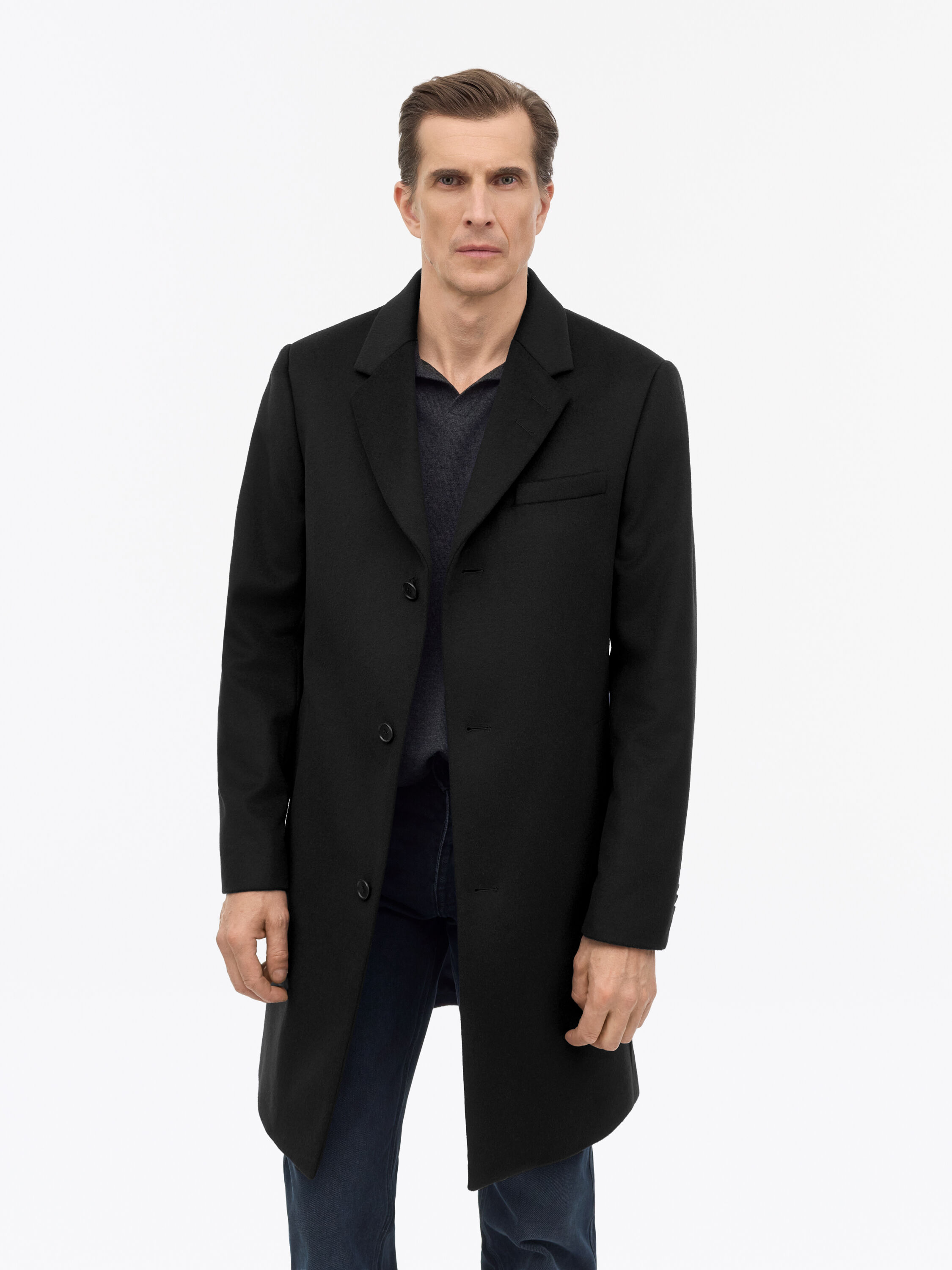 Finnan Wool Cashmere Coat