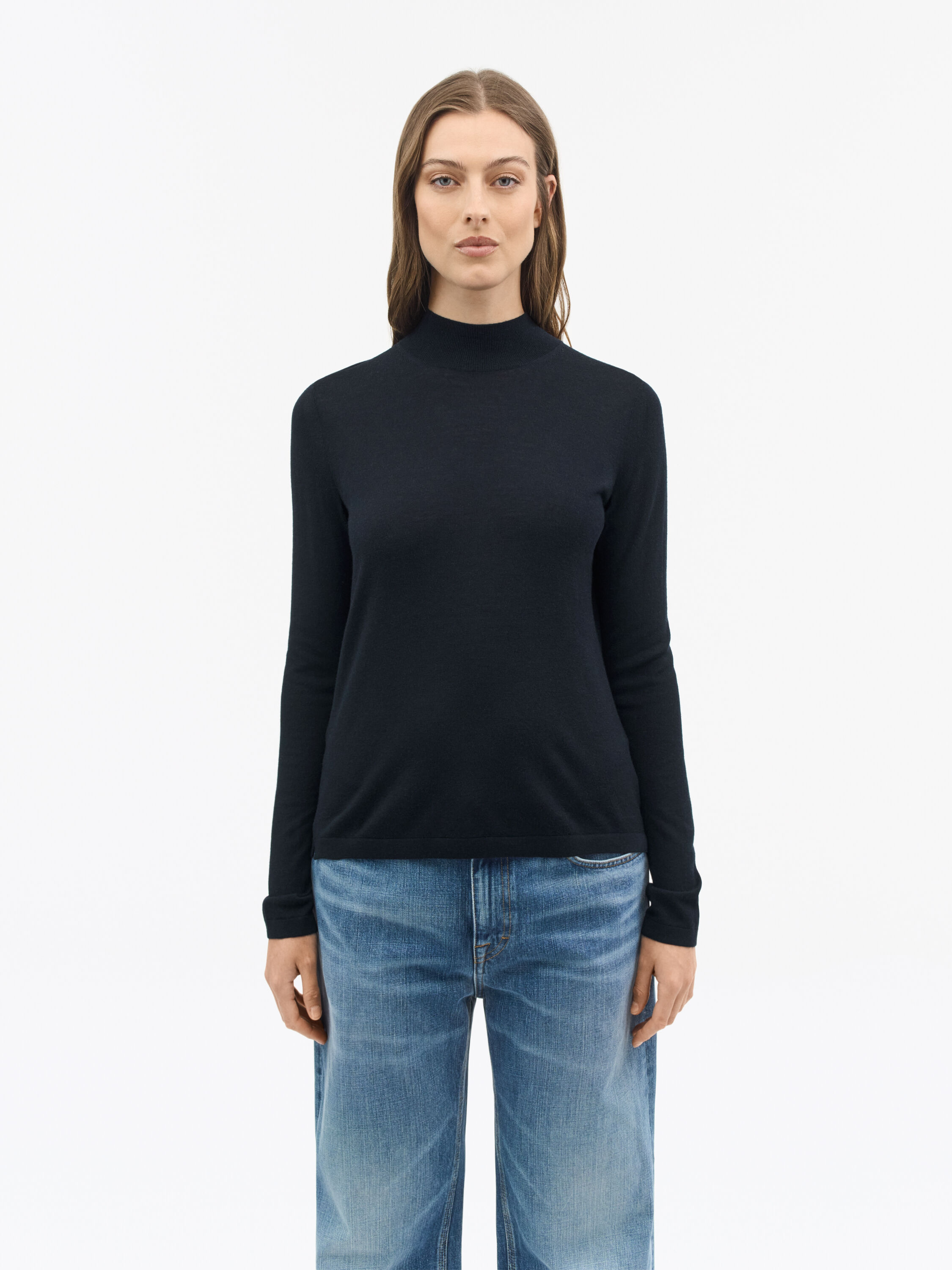Winnie Mock Neck Pullover