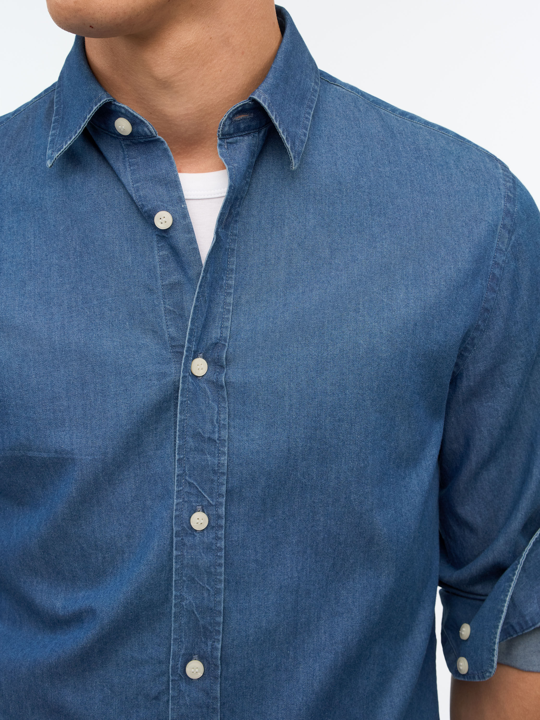 Spenser Cotton Indigo Shirt
