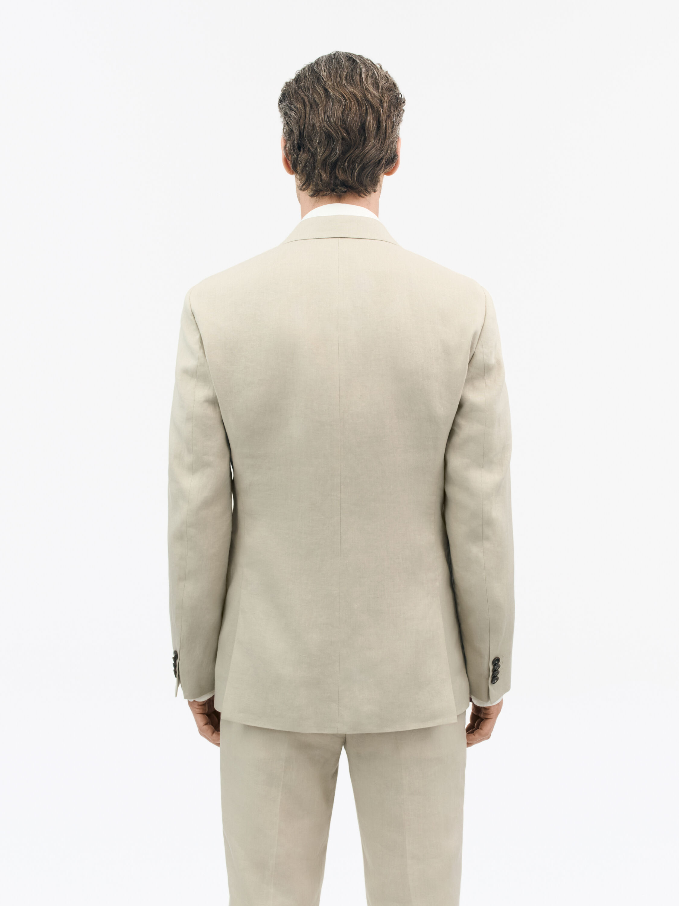 Justin Klassisk Kavaj i Linne