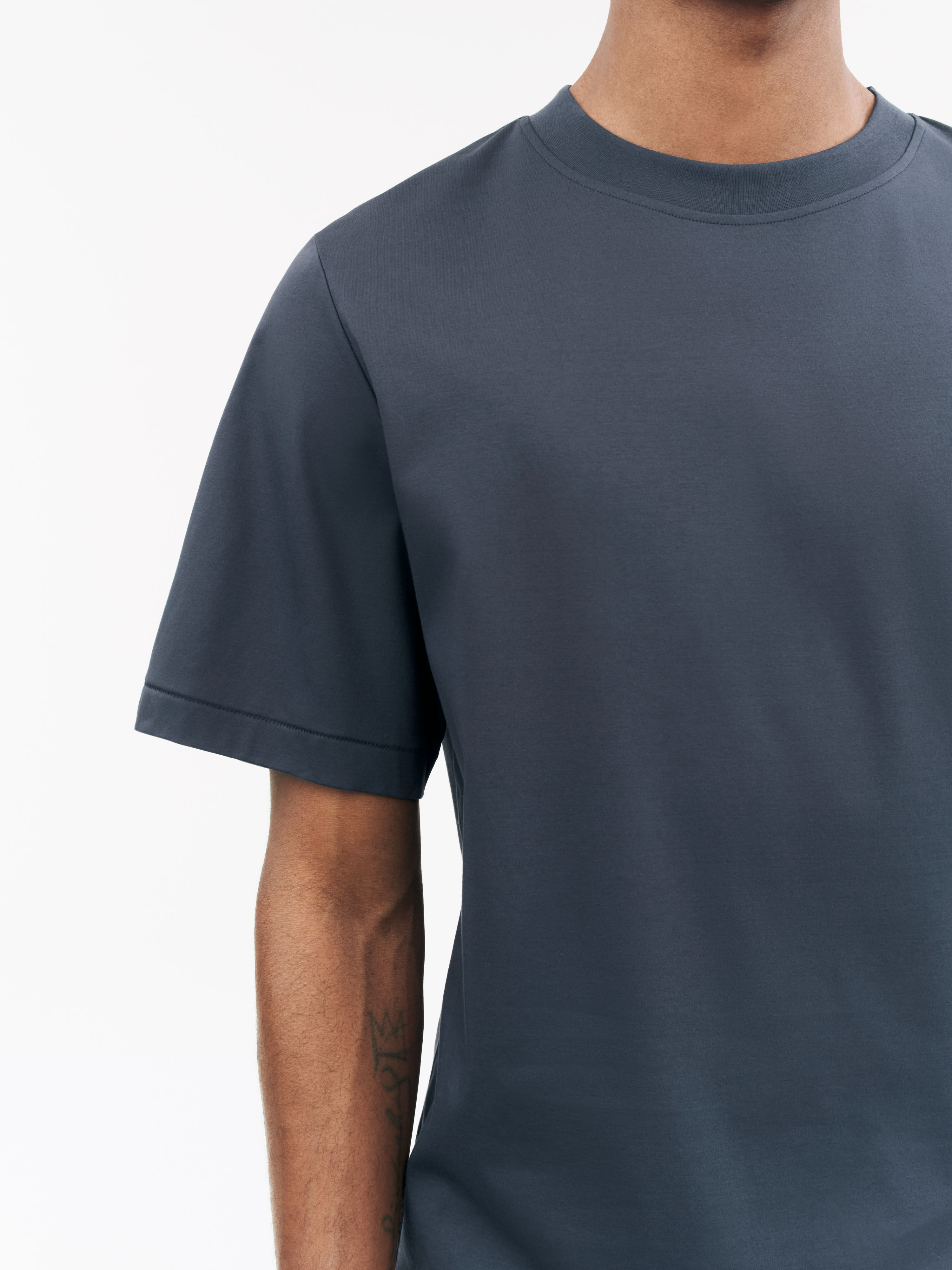 Logra Interlock T-shirt i Bomull