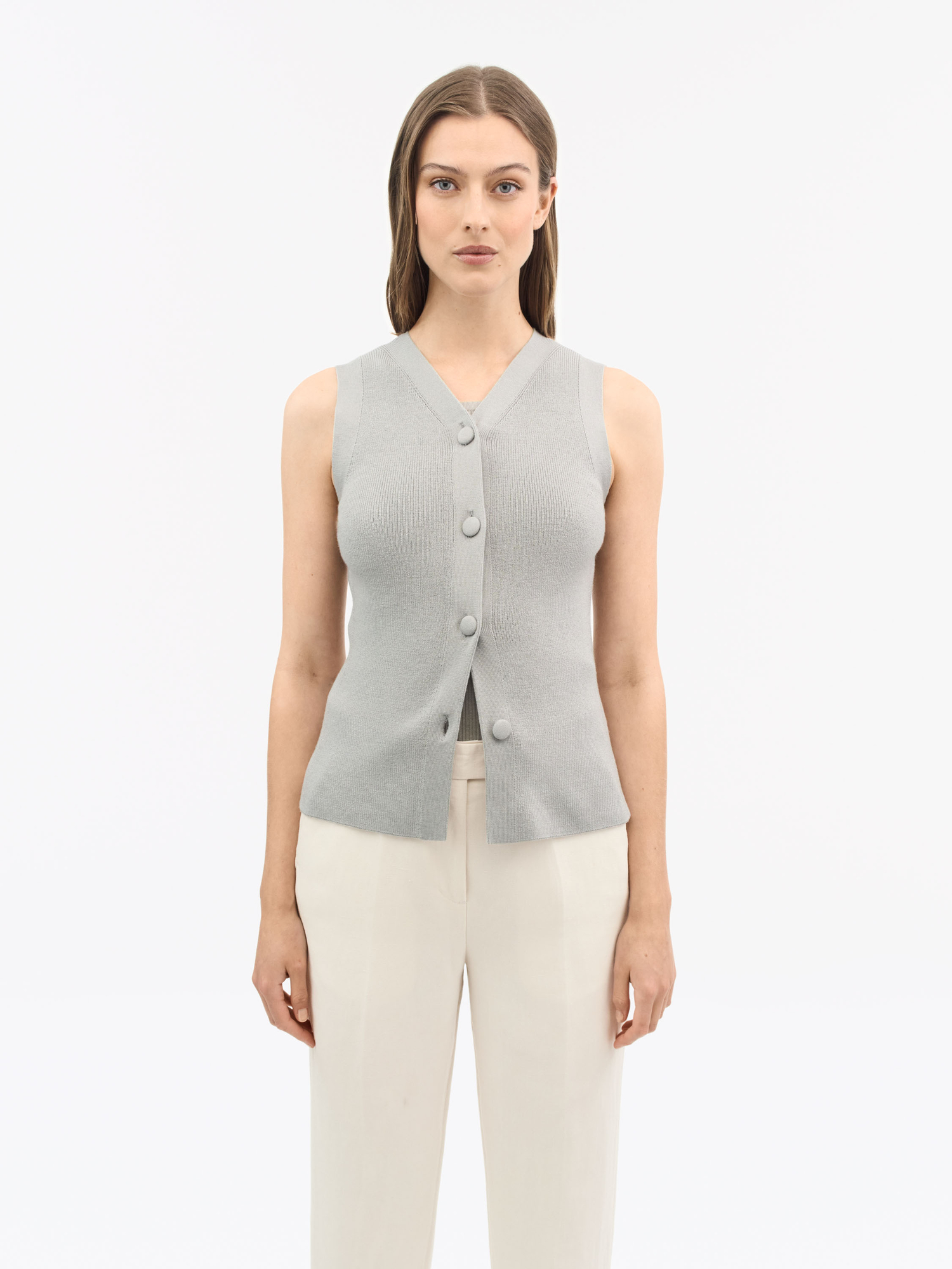 Blodyn Knitted Vest