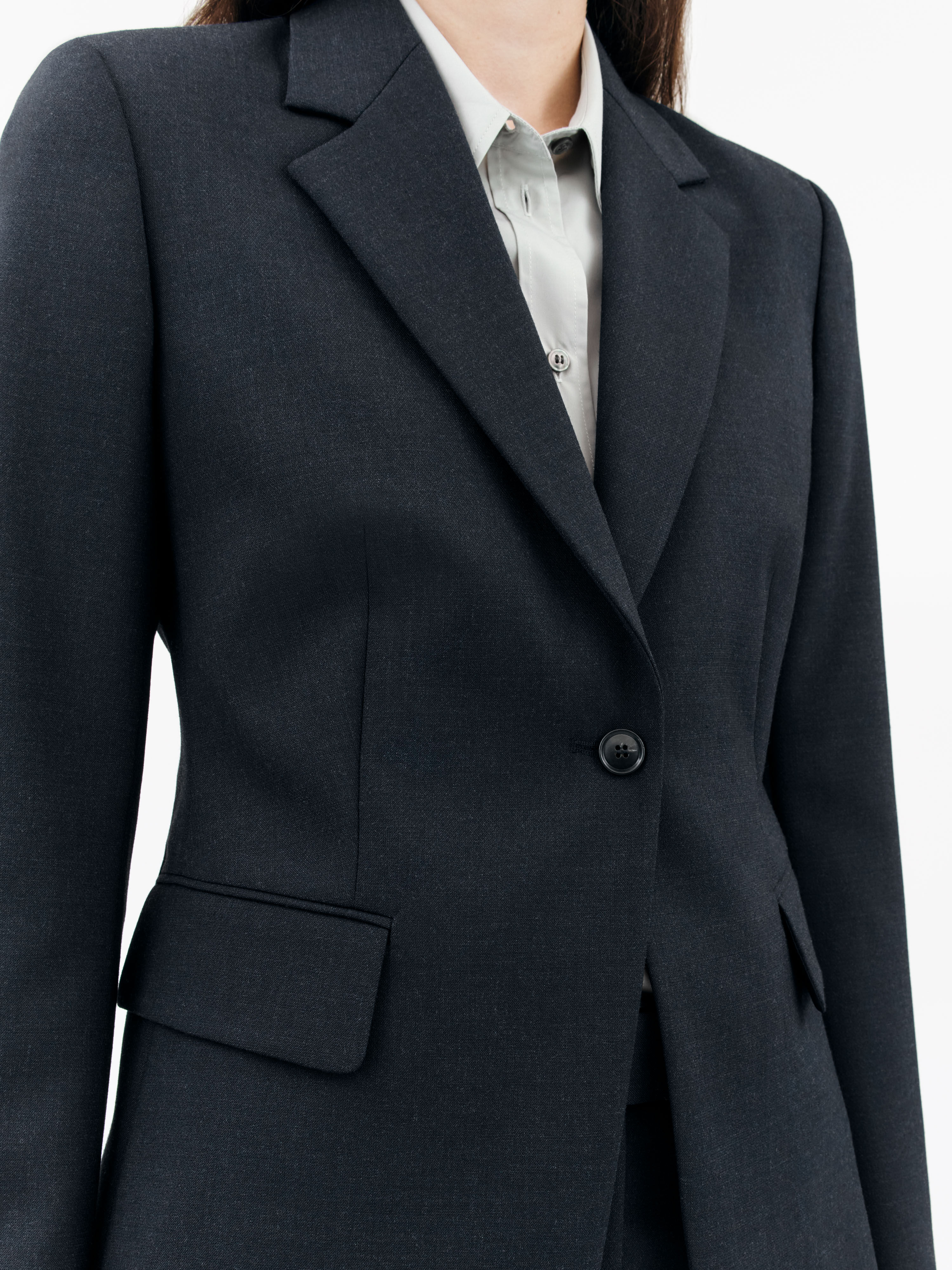 Narina Regular Fit Blue Suit