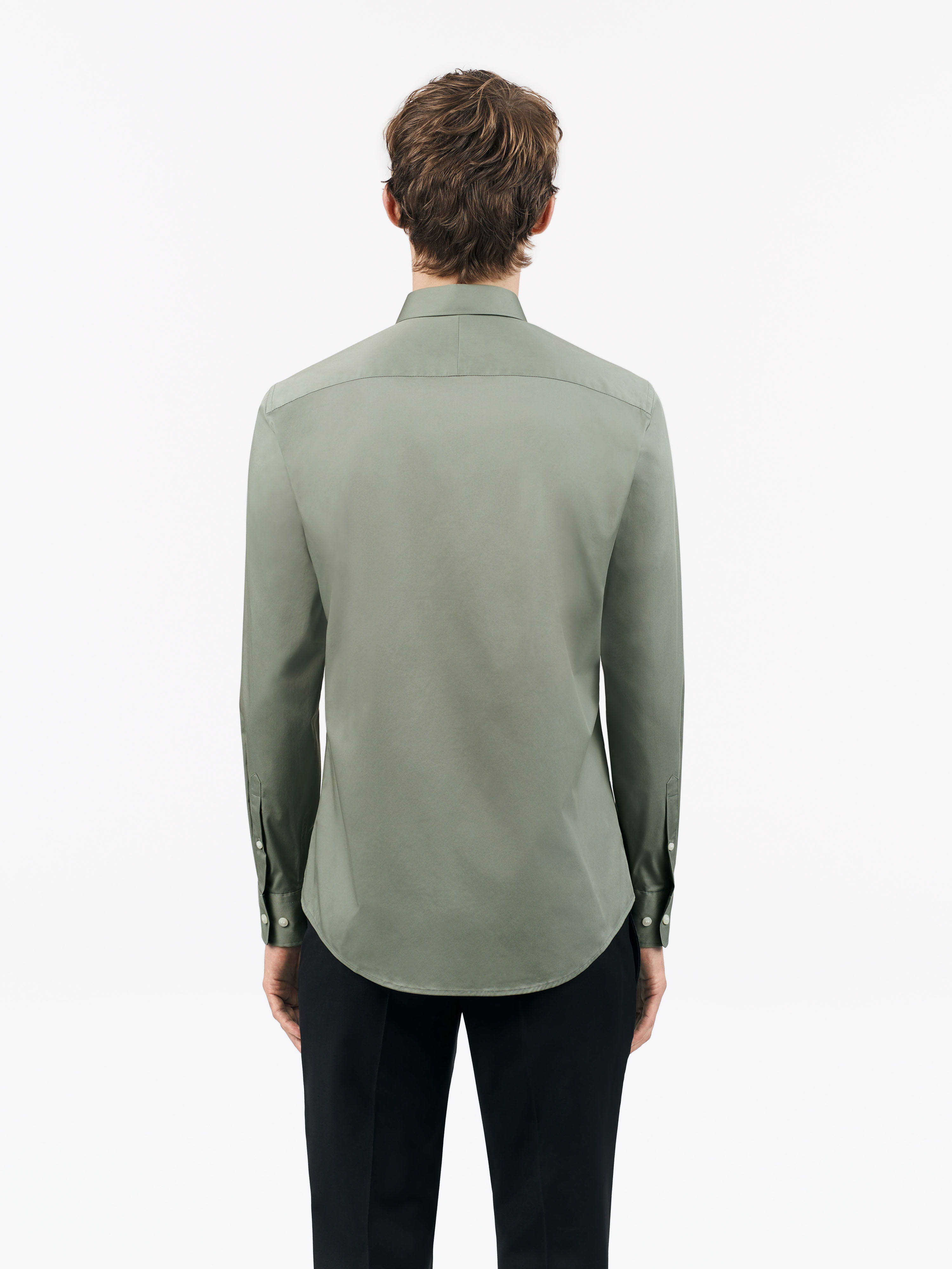 Adley pointed stand-up collar Shirt