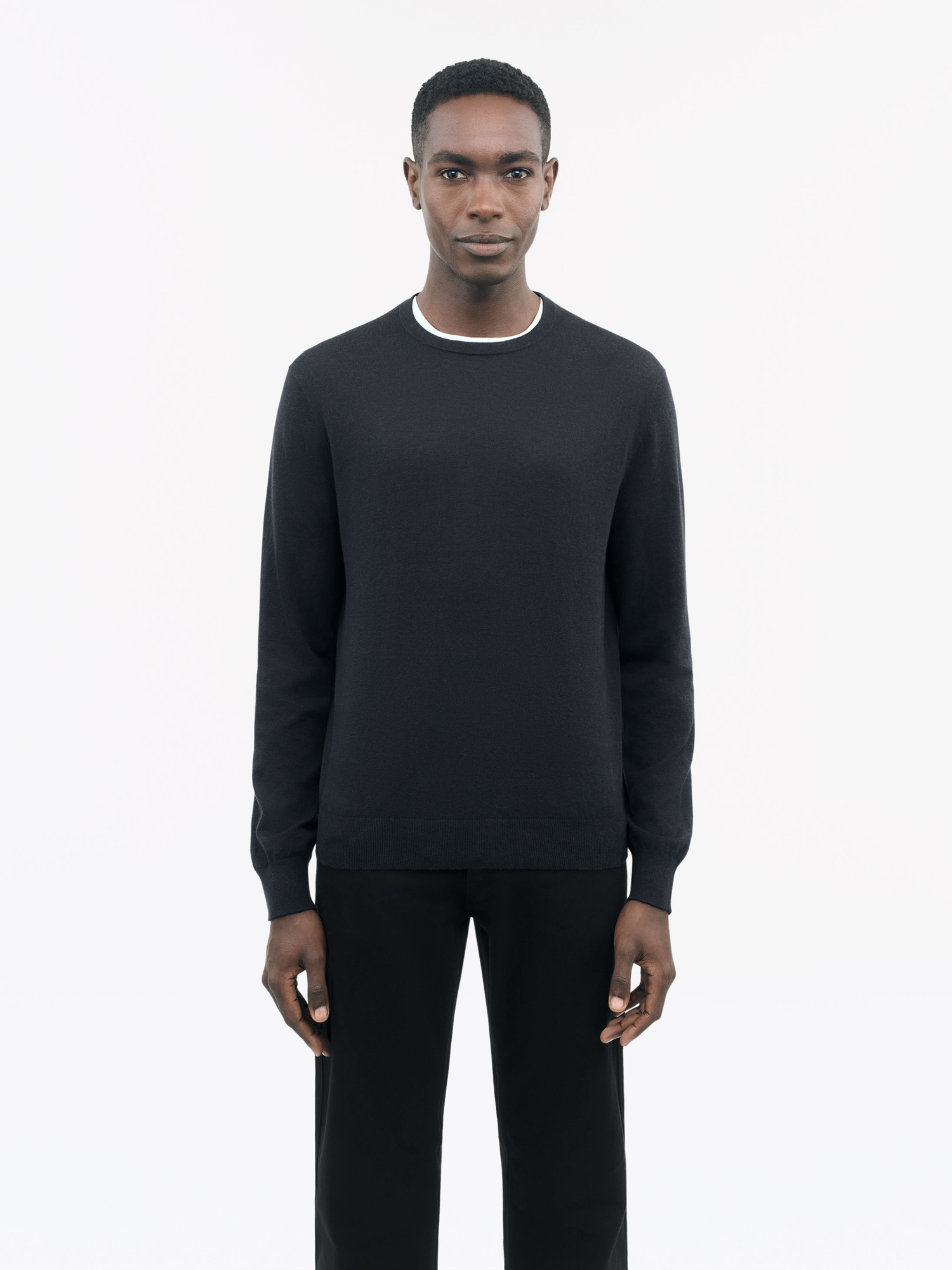 Connor L Linen Blend Sweater