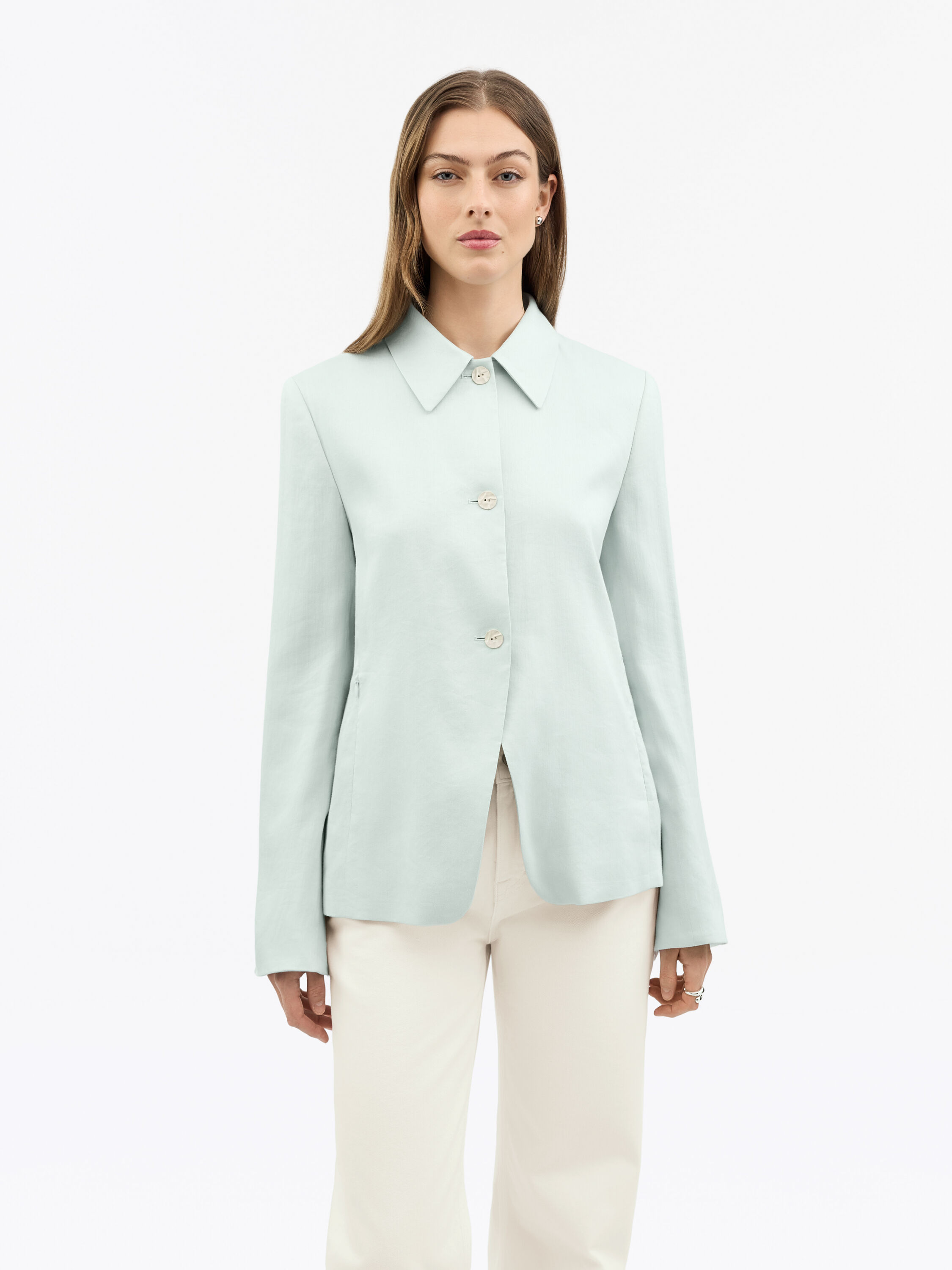 Eloise Tailored Linen Jacket