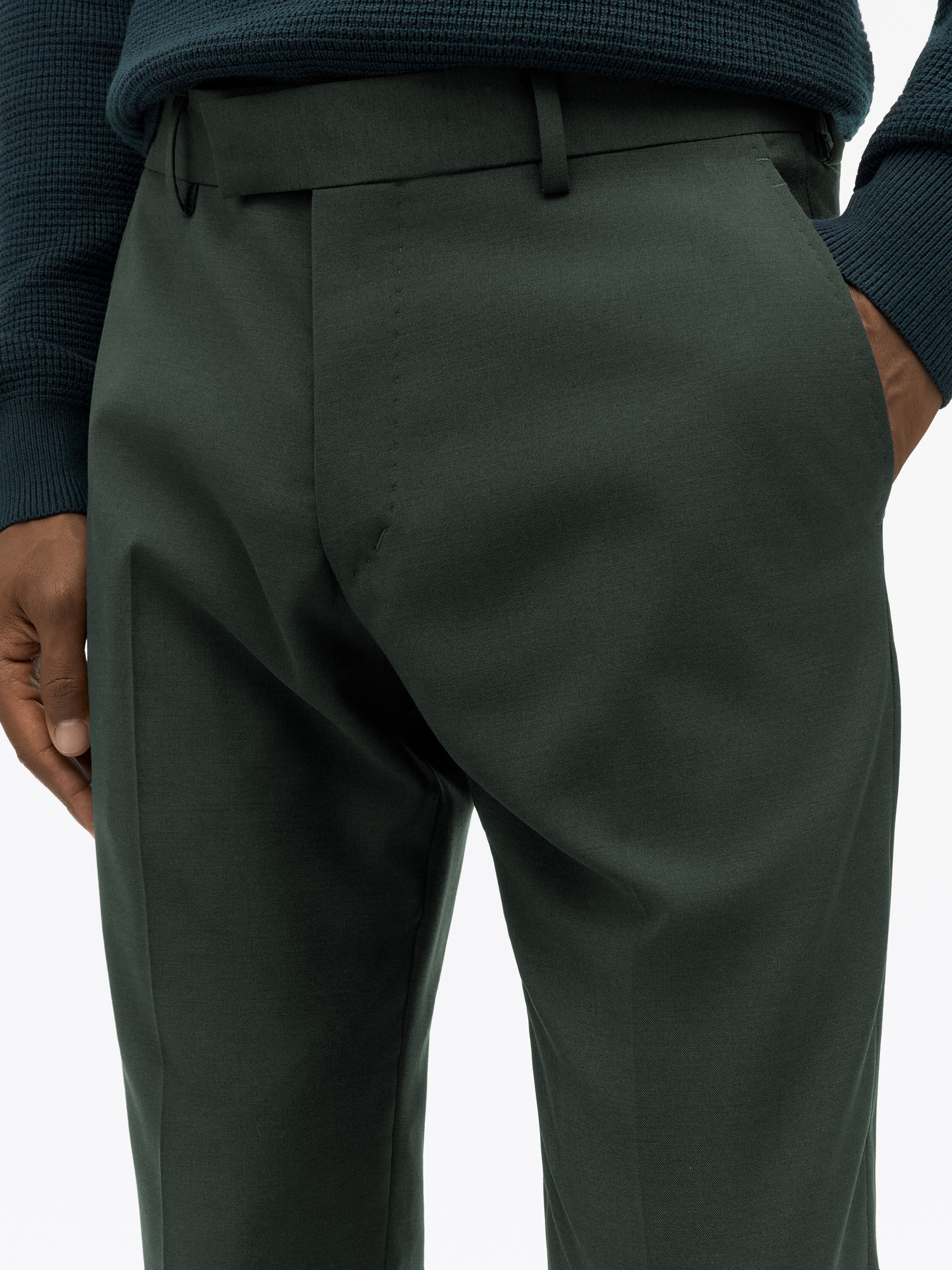 Tenuta Stretch Wool Trousers
