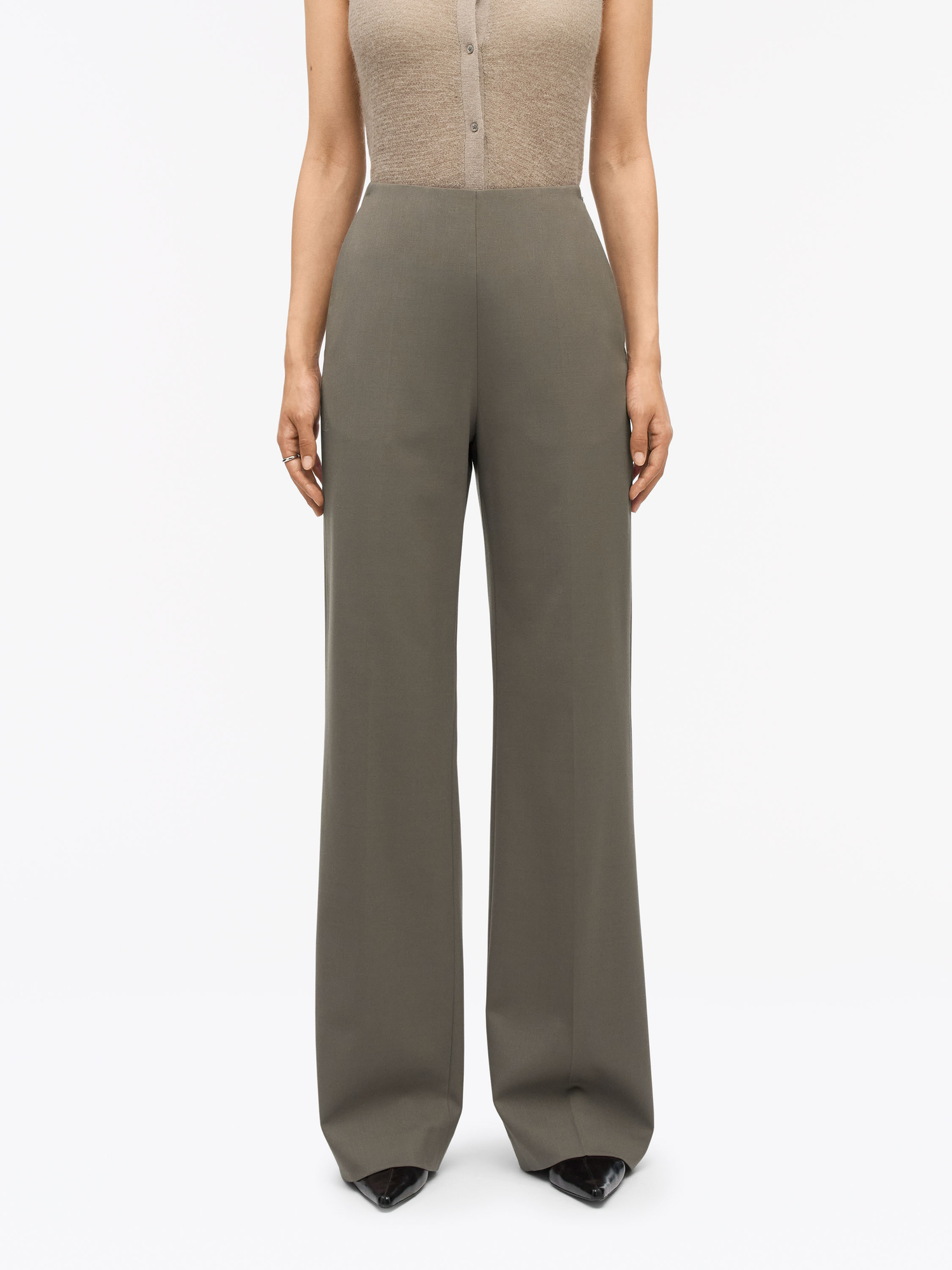 Edit Wool Blend Trousers