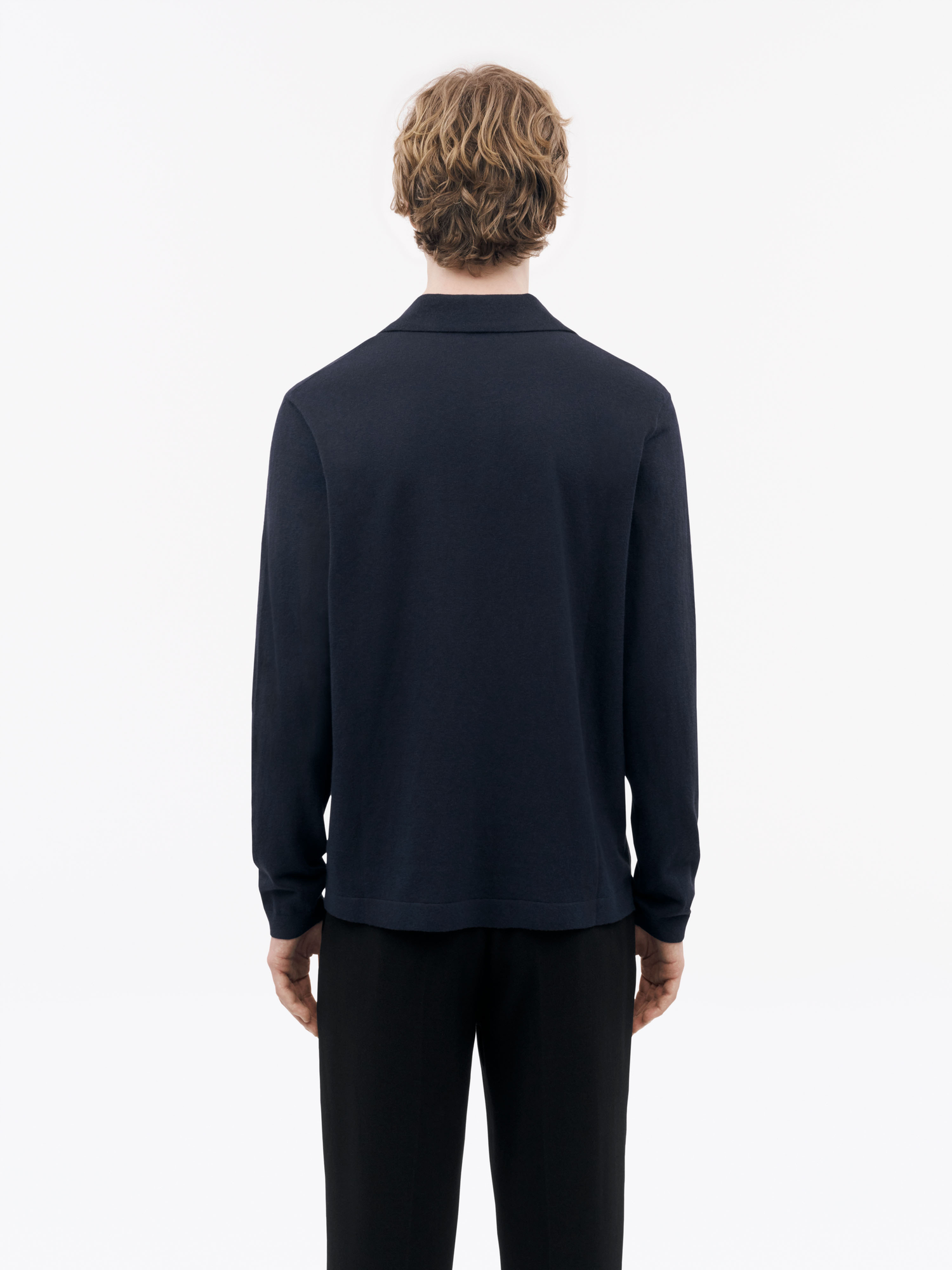 Beker long-sleeved Polo shirt