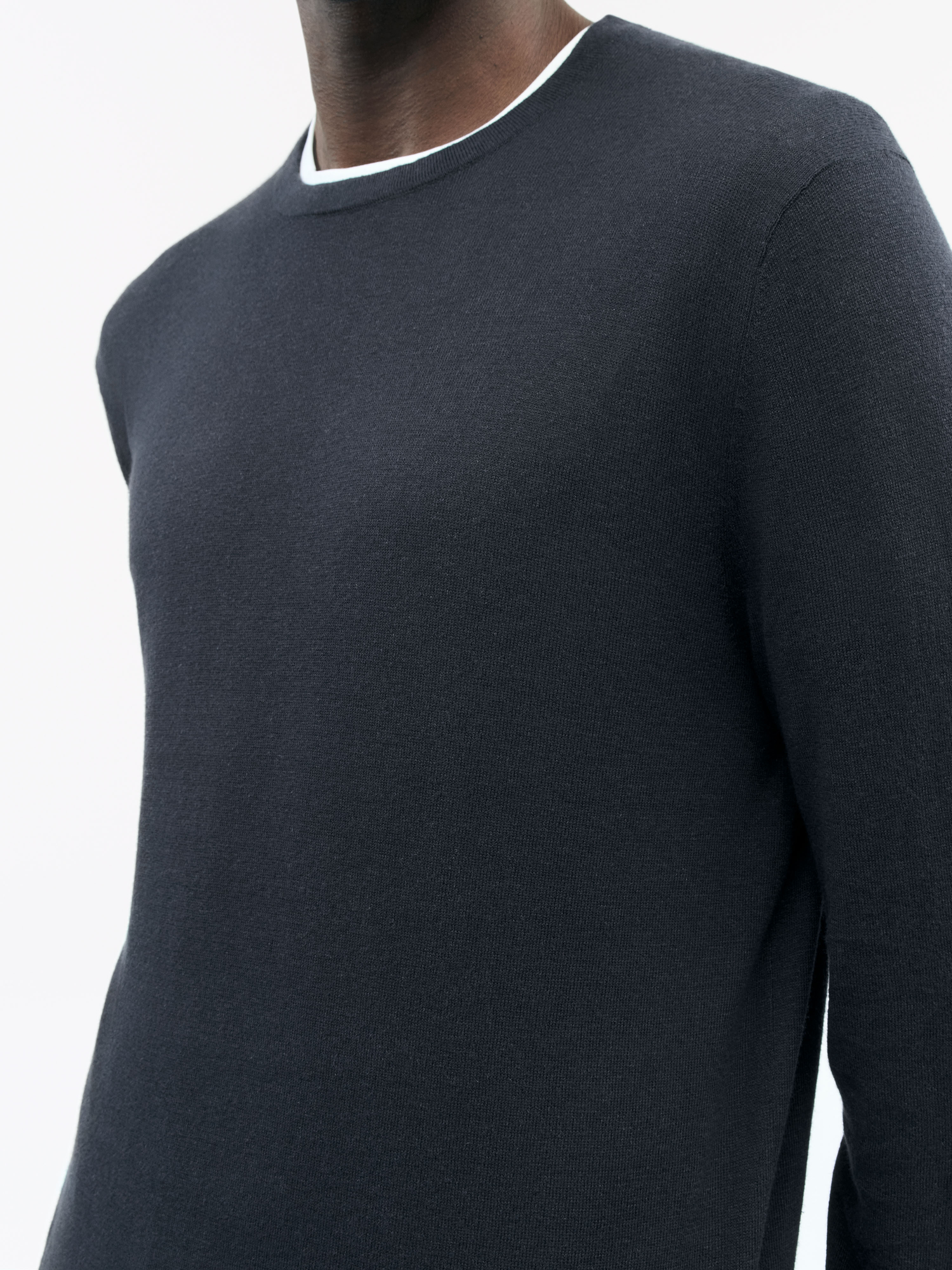 Connor L Linen Blend Sweater