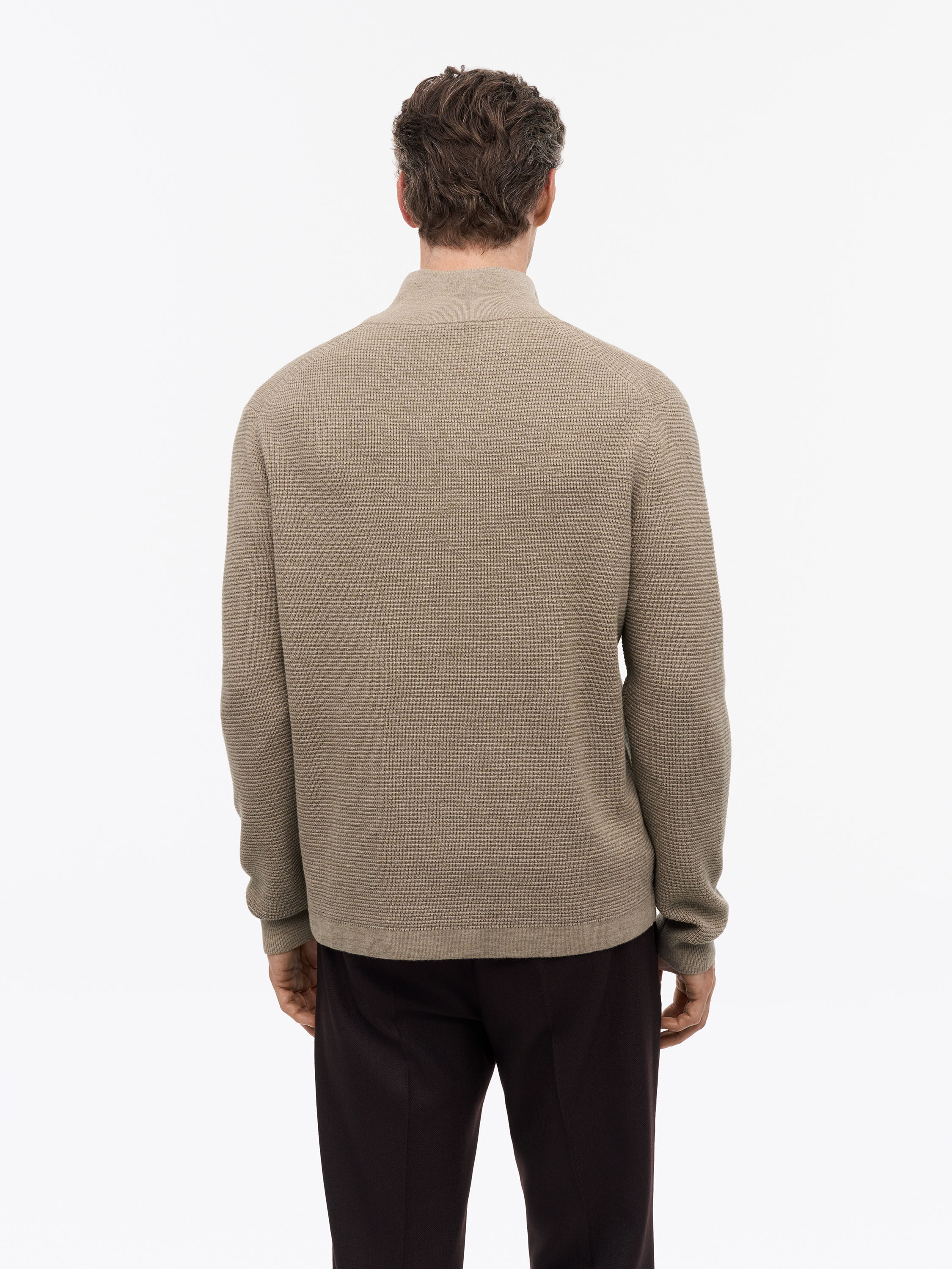 Travis RWS Waffle Stitch Pullover