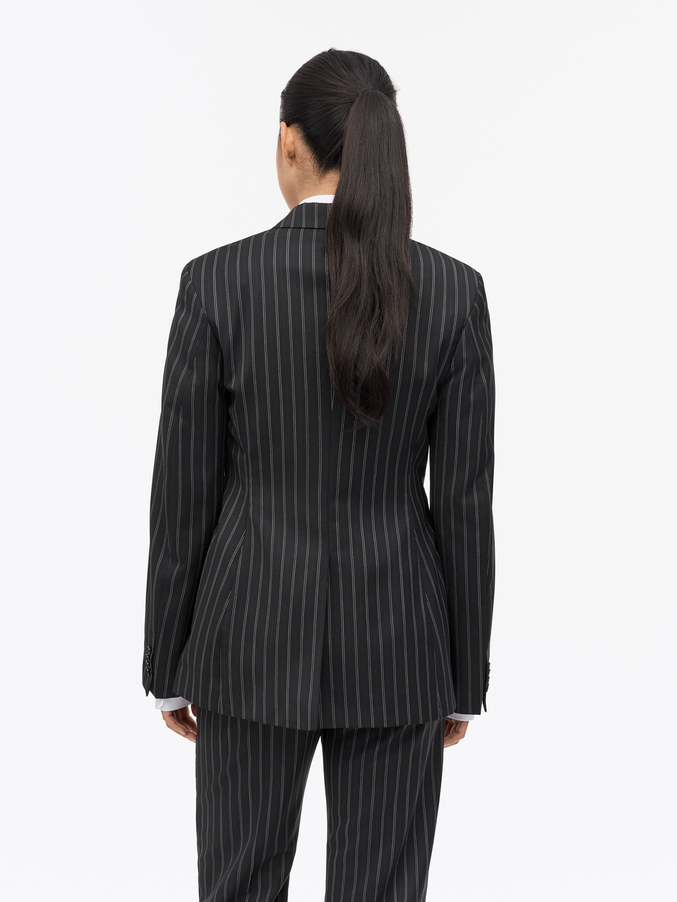 Elmi Wool Stripe Jacket