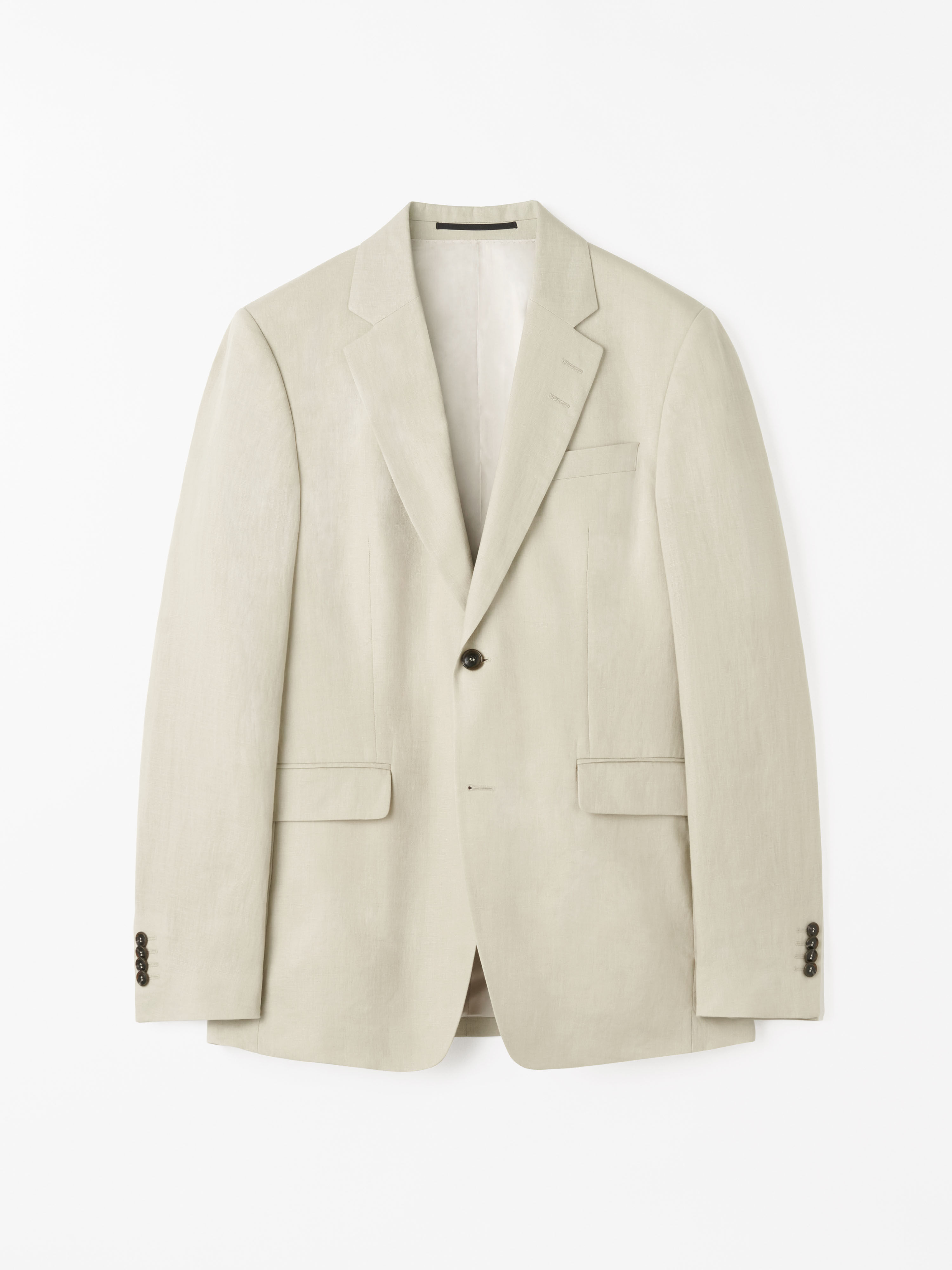 Jacket Linen Beige | Kiton