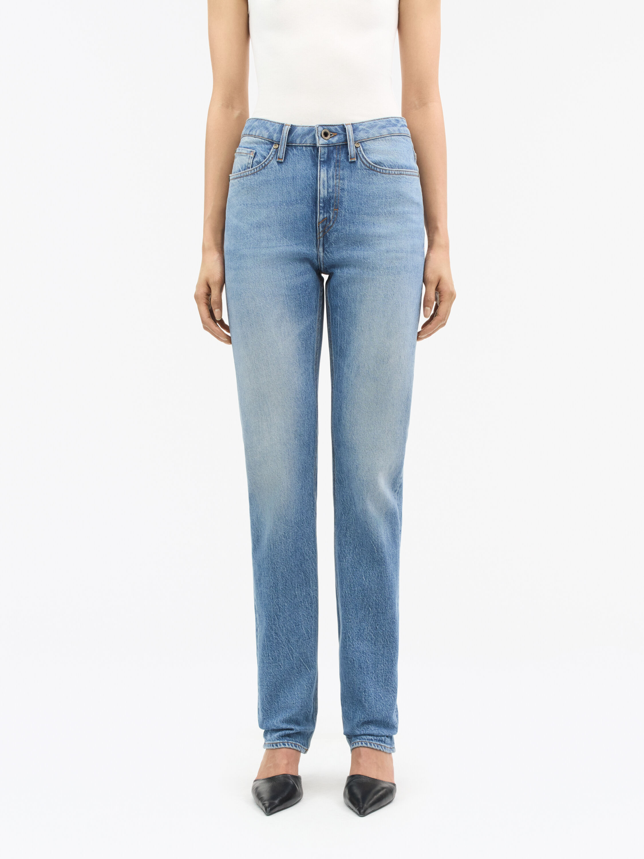 Maggie Slim Straight Jeans