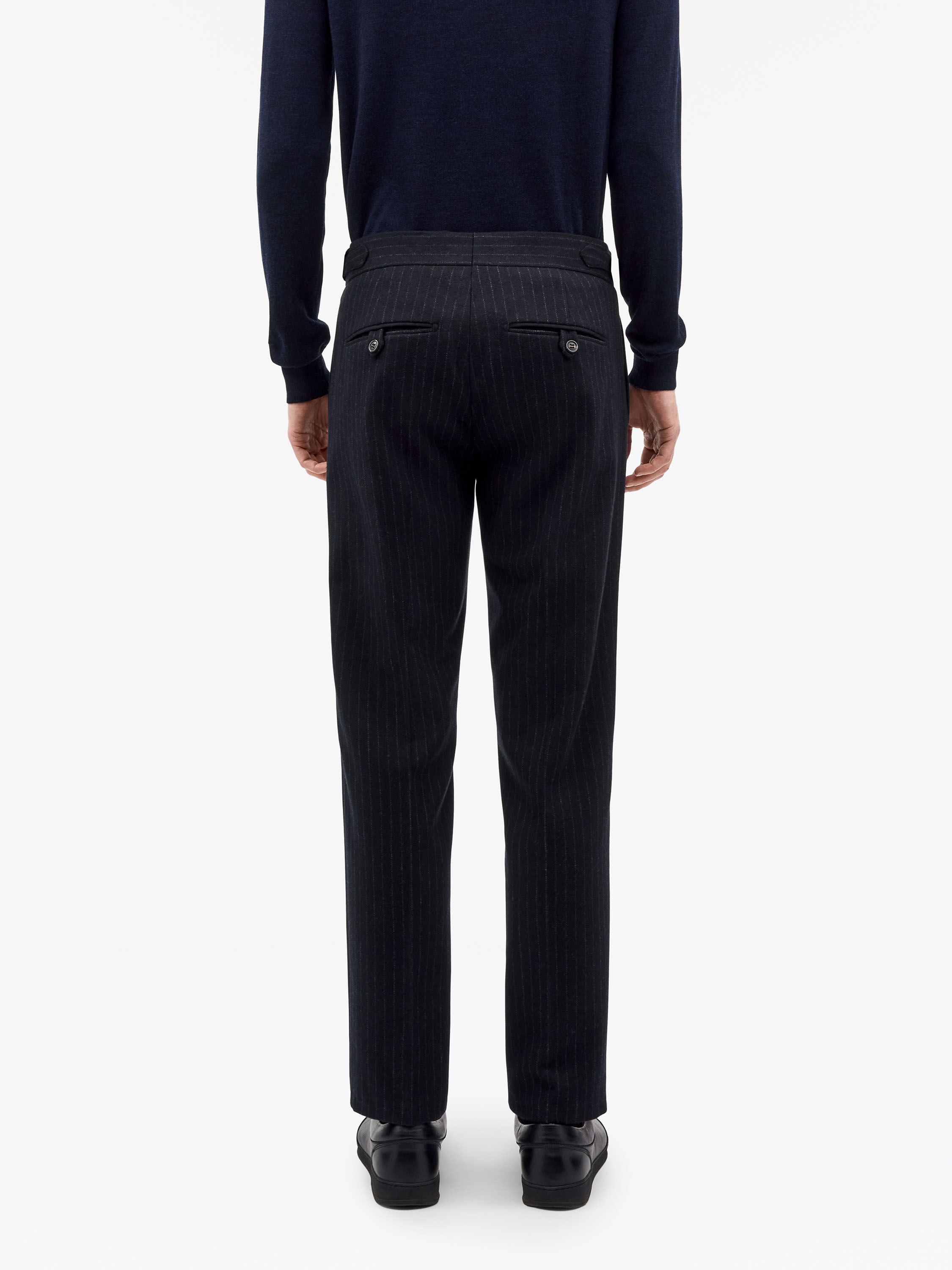 Tense A Pinstripe Trousers