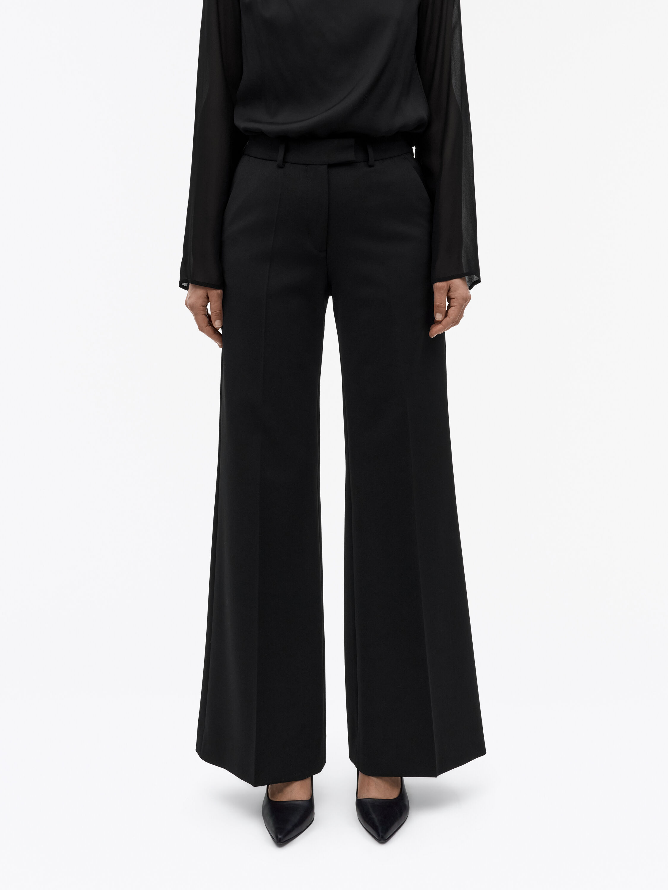 Hedvi Modern Flared Trousers