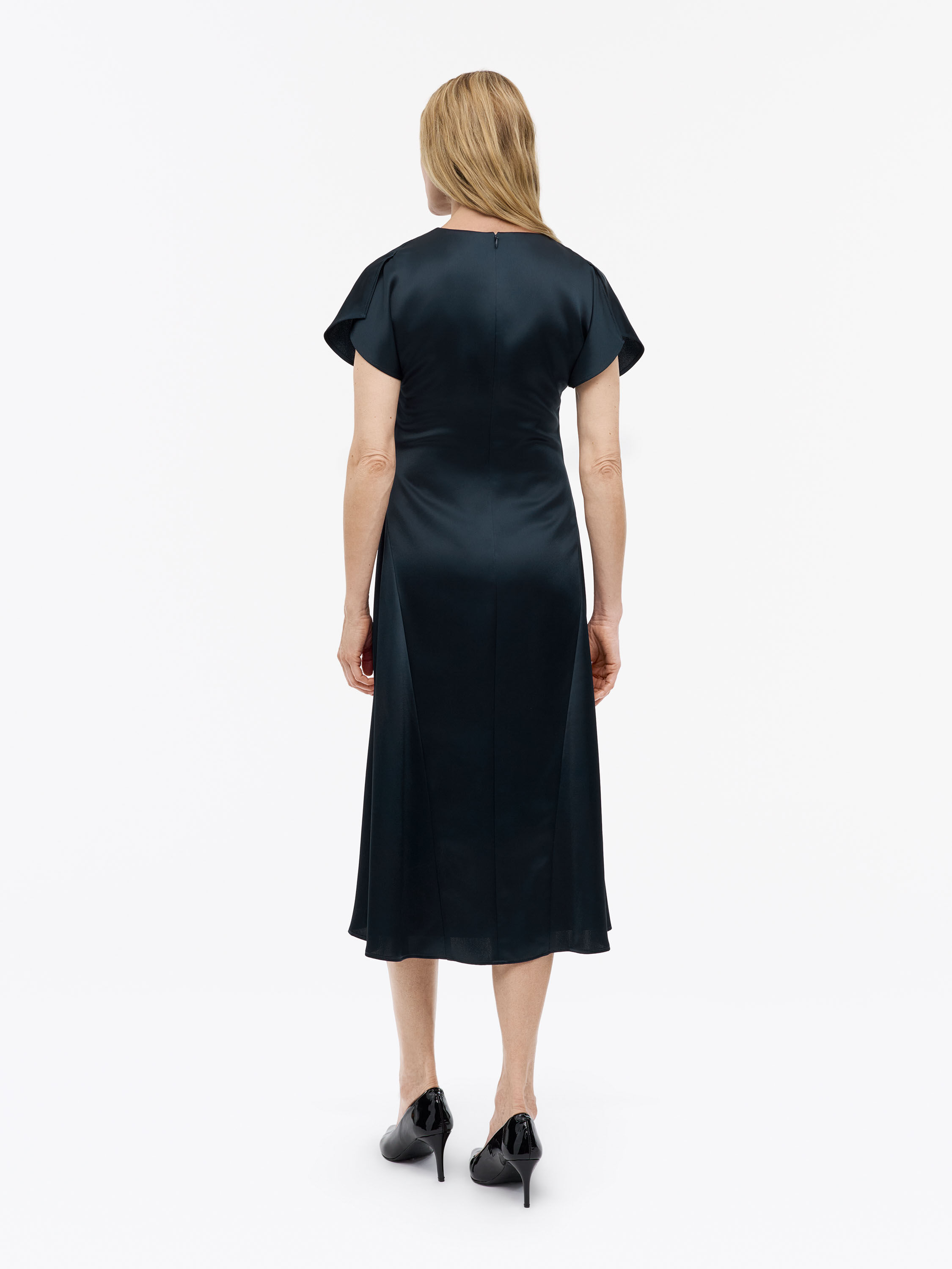Lucy Festive Satin Dress