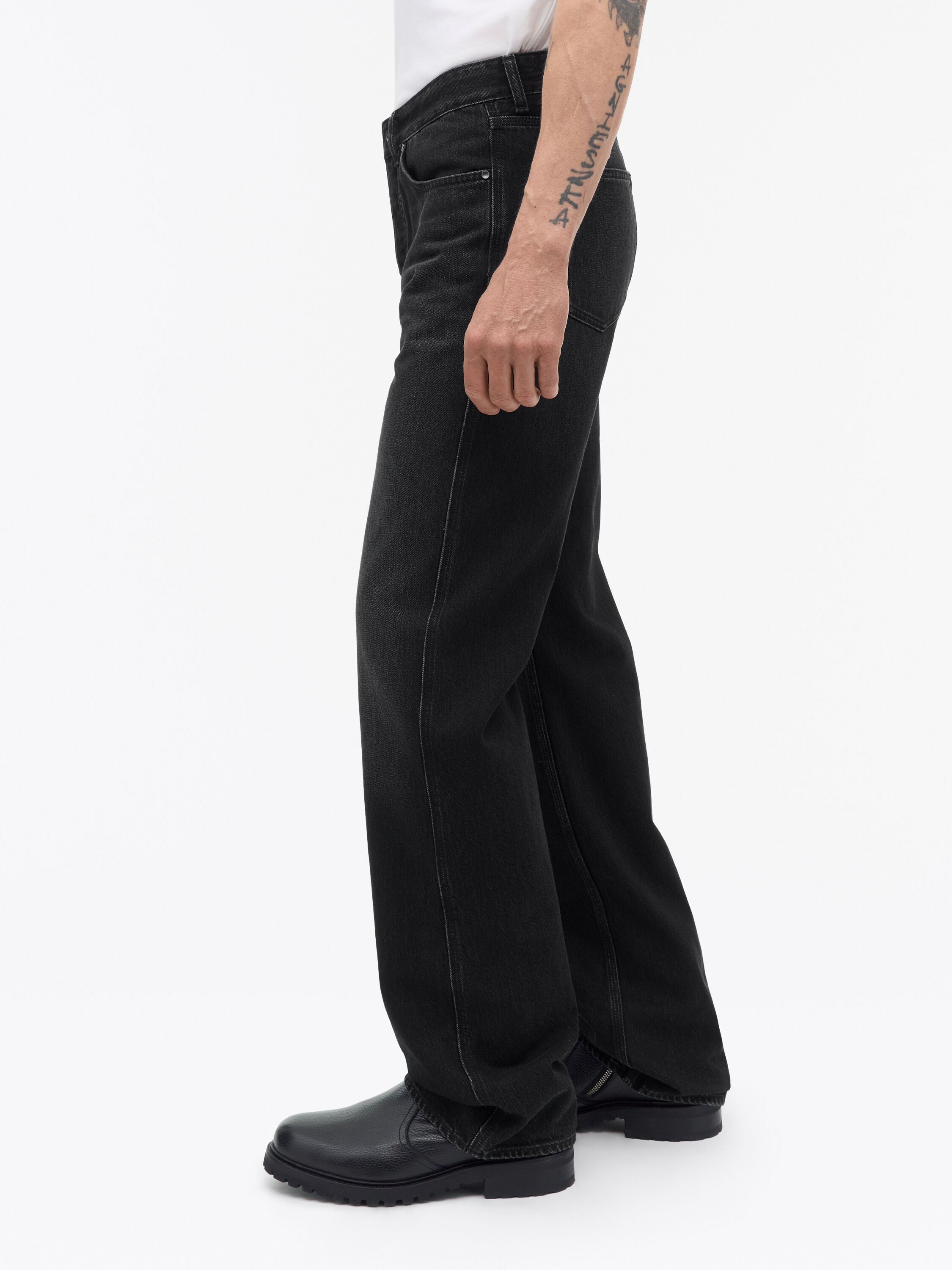 Dash Smoke High Rise Jeans
