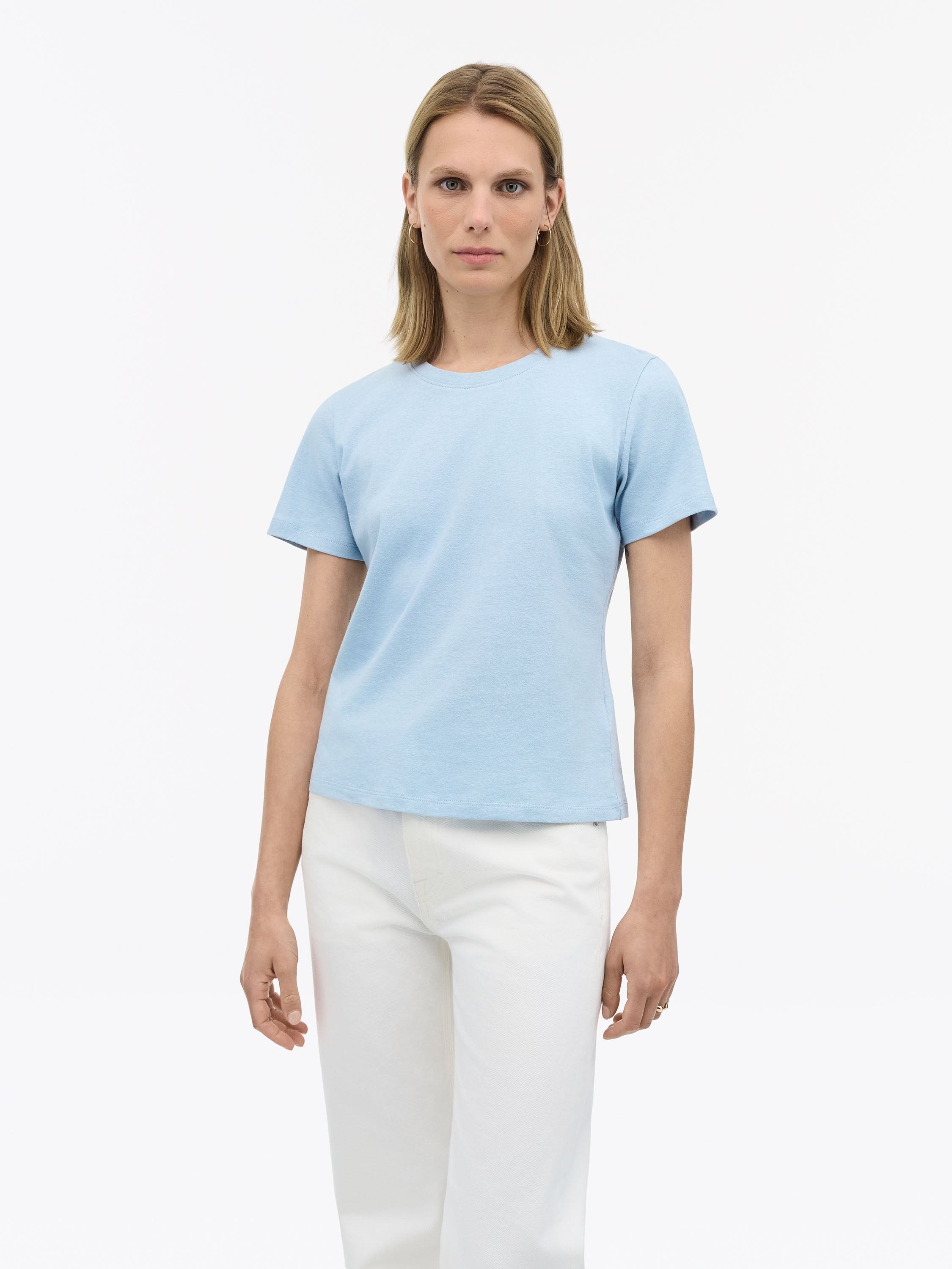 Siru L Cotton Linen T-Shirt