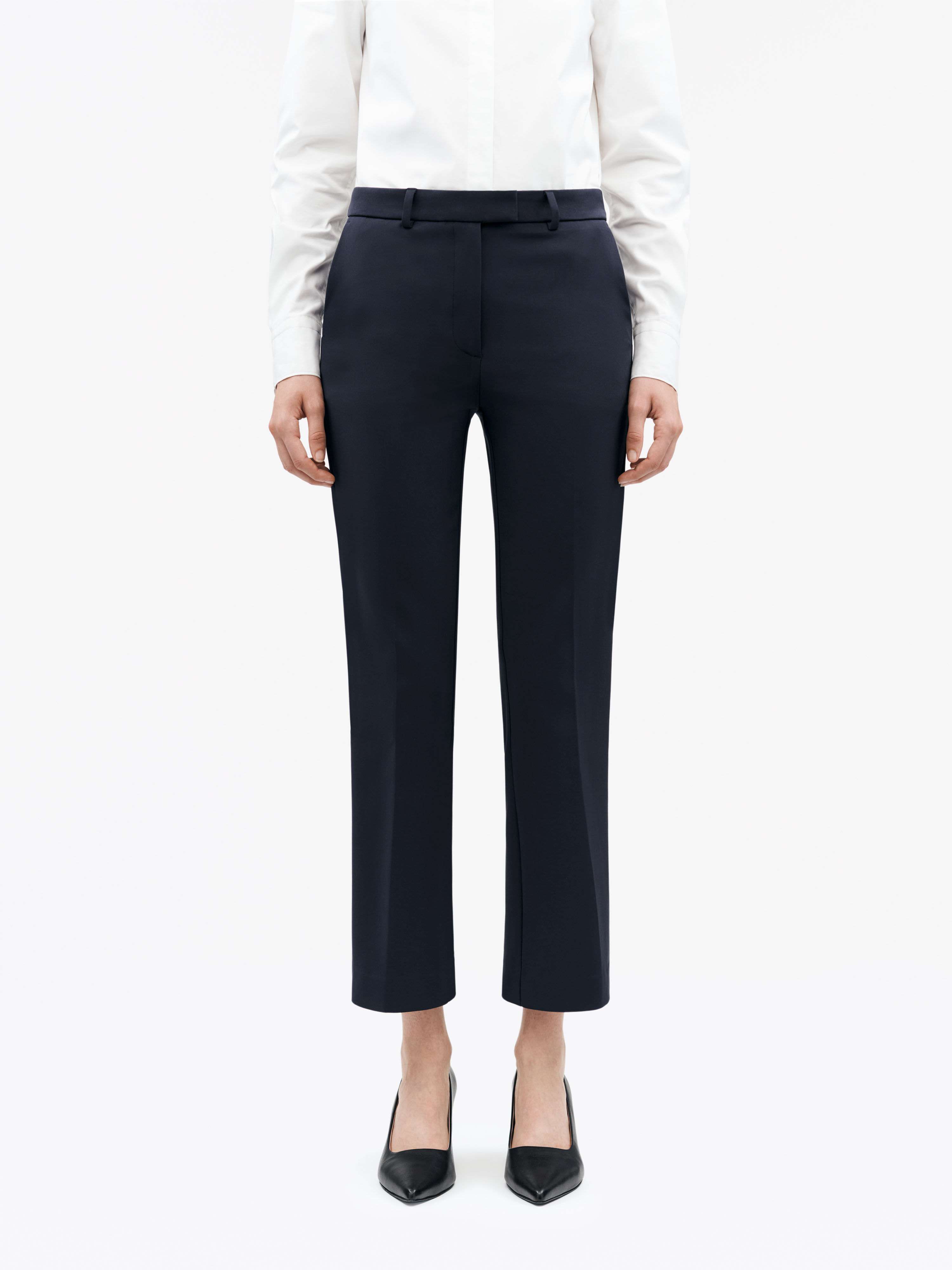 Noora 3 Pantalon Court &Eacute;troit