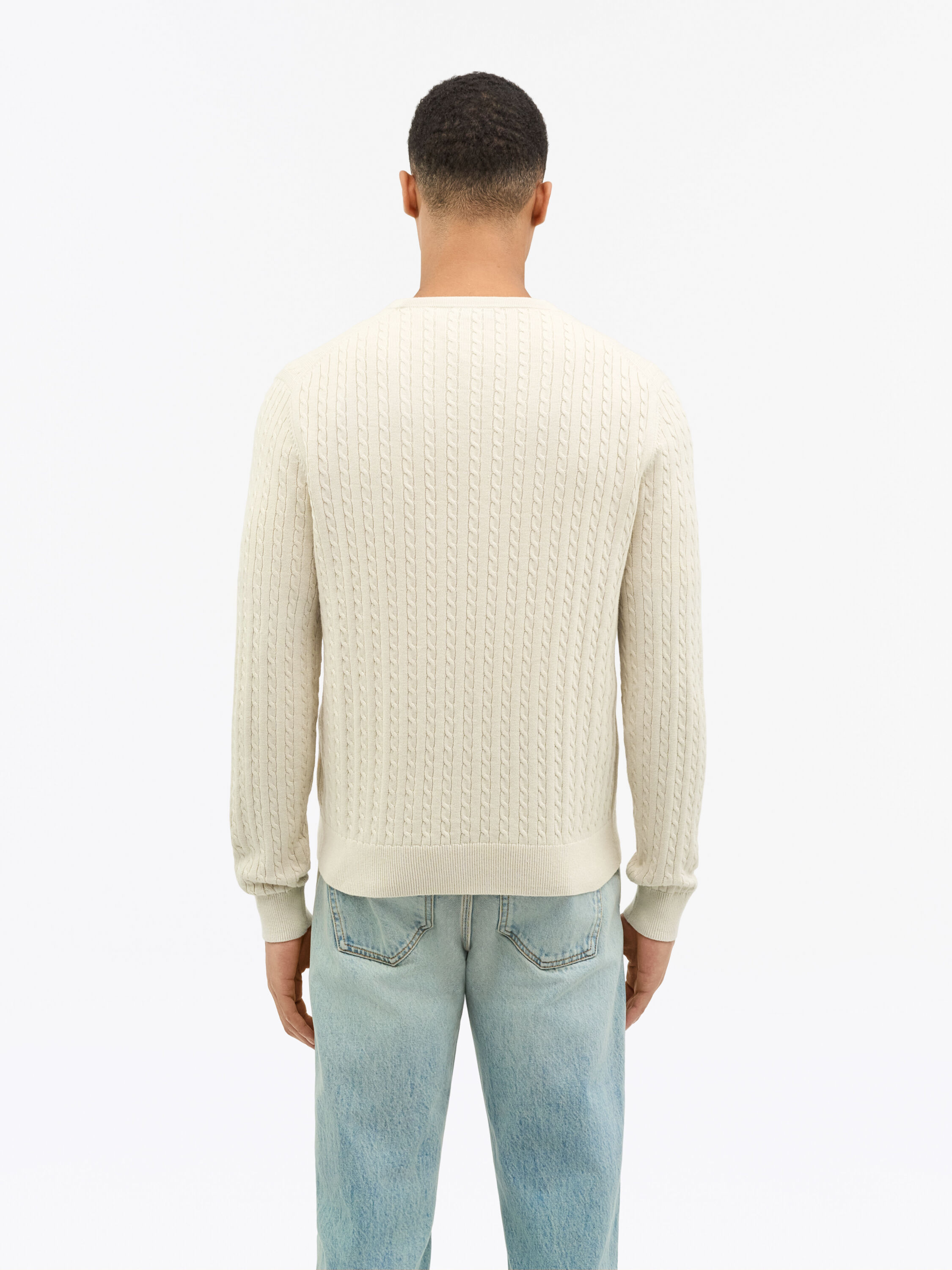 Connor Cable Knitted Crewneck