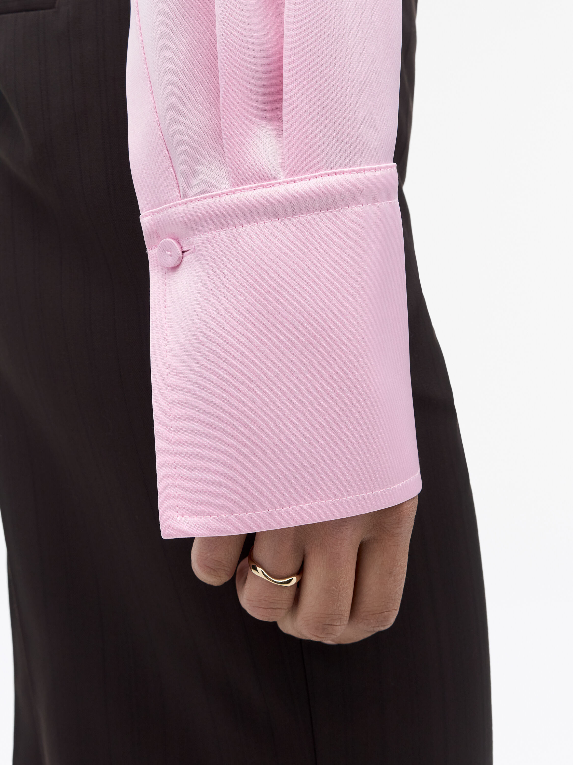 Daphne Regular-Fit Satin Shirt