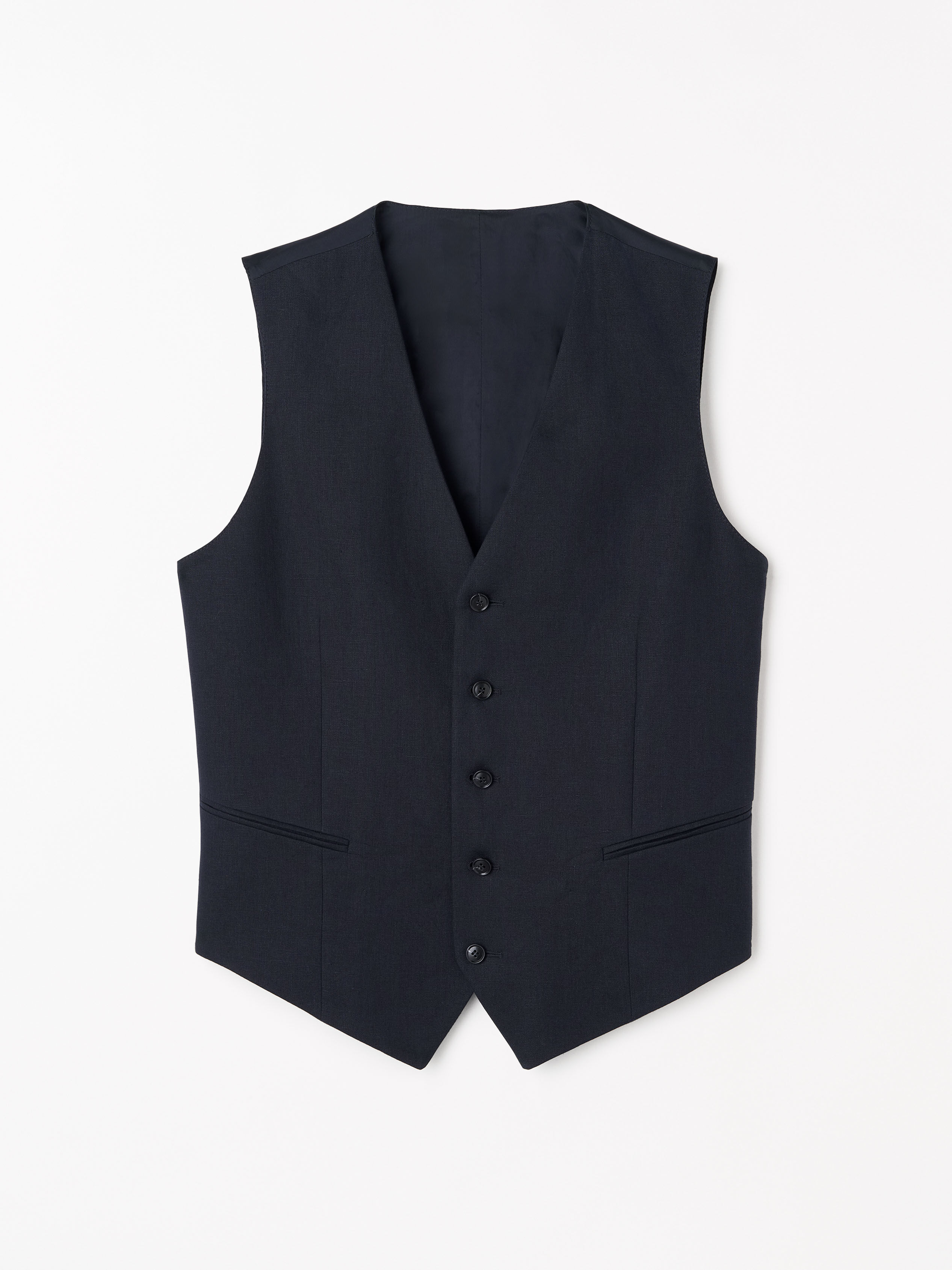 Winston Slim-Fit Linen Waistcoat
