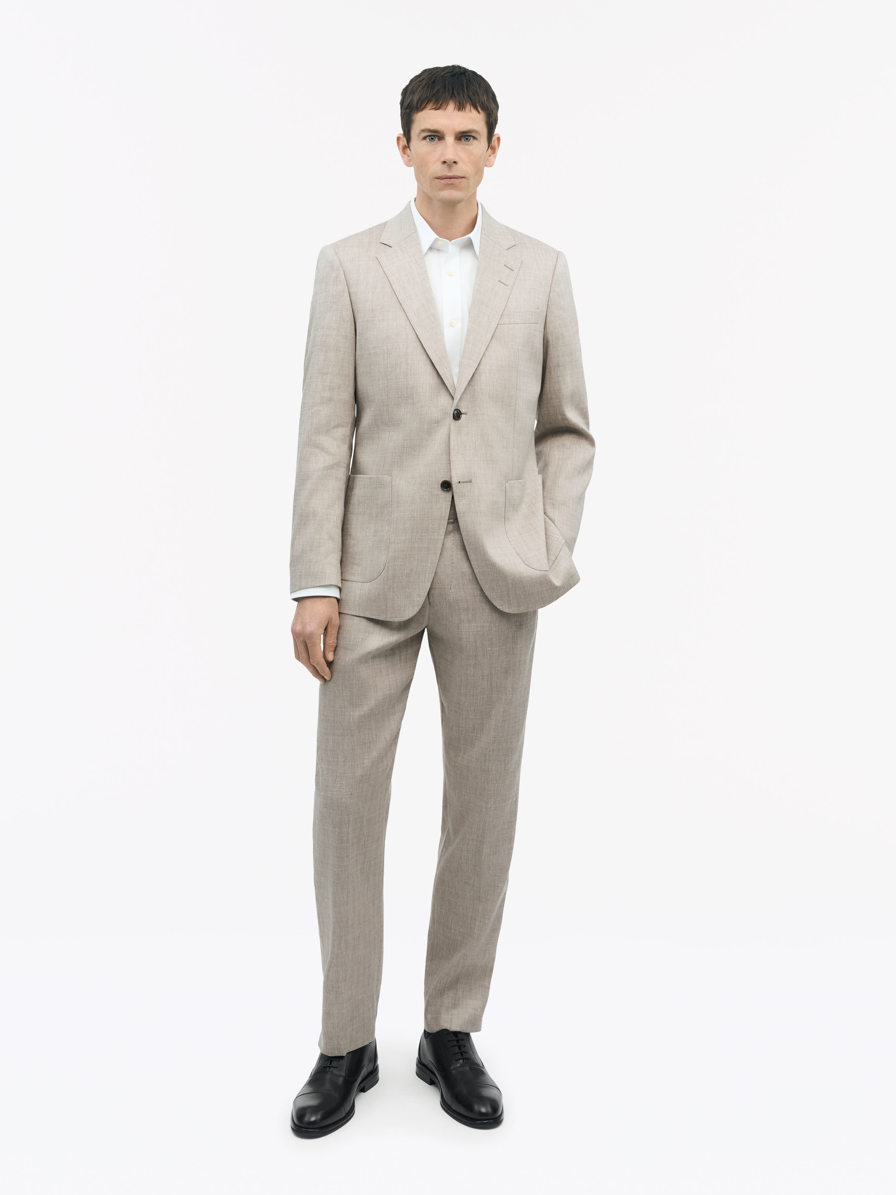Justin P Slim-Fit Linen Jacket