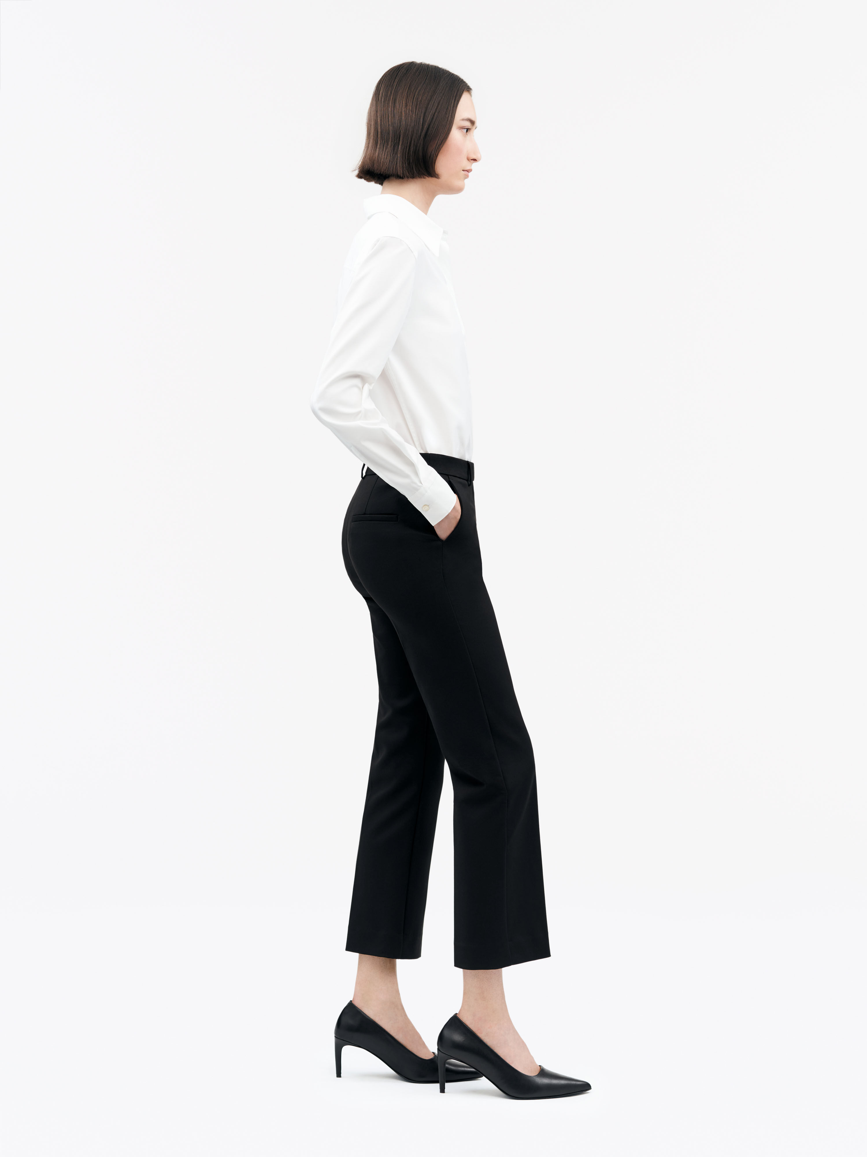 Noora 3 Pantalon Court &Eacute;troit