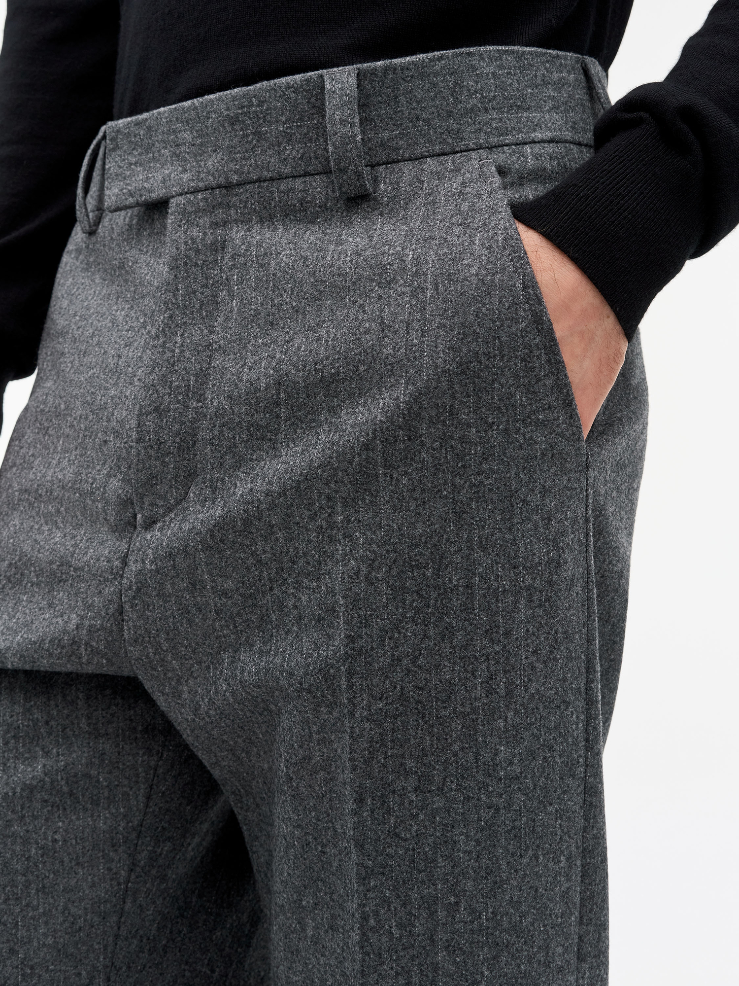 Tommie Pinstripe Byxor i Ull